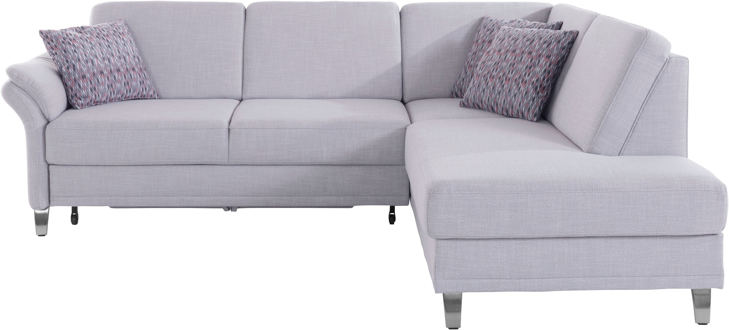 sit&more Ecksofa »Clio L-Form«, wahlweise mit Bettfunktion und Bettkasten, günstig online kaufen