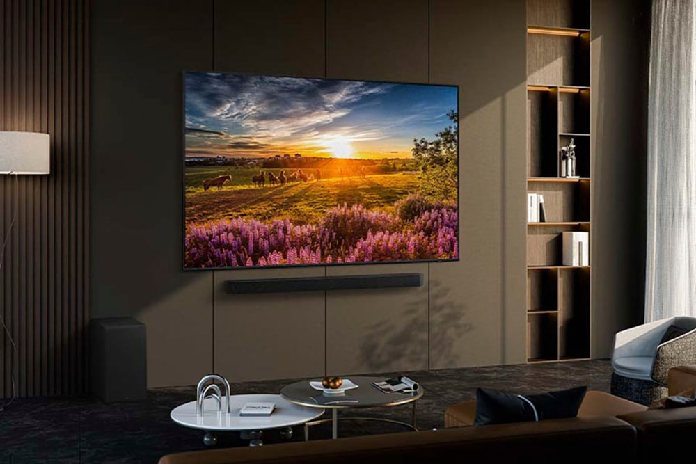 Samsung QLED-Fernseher »GQ65Q60DAU«, 163 cm/65 Zoll, 4K Ultra HD, Smart-TV