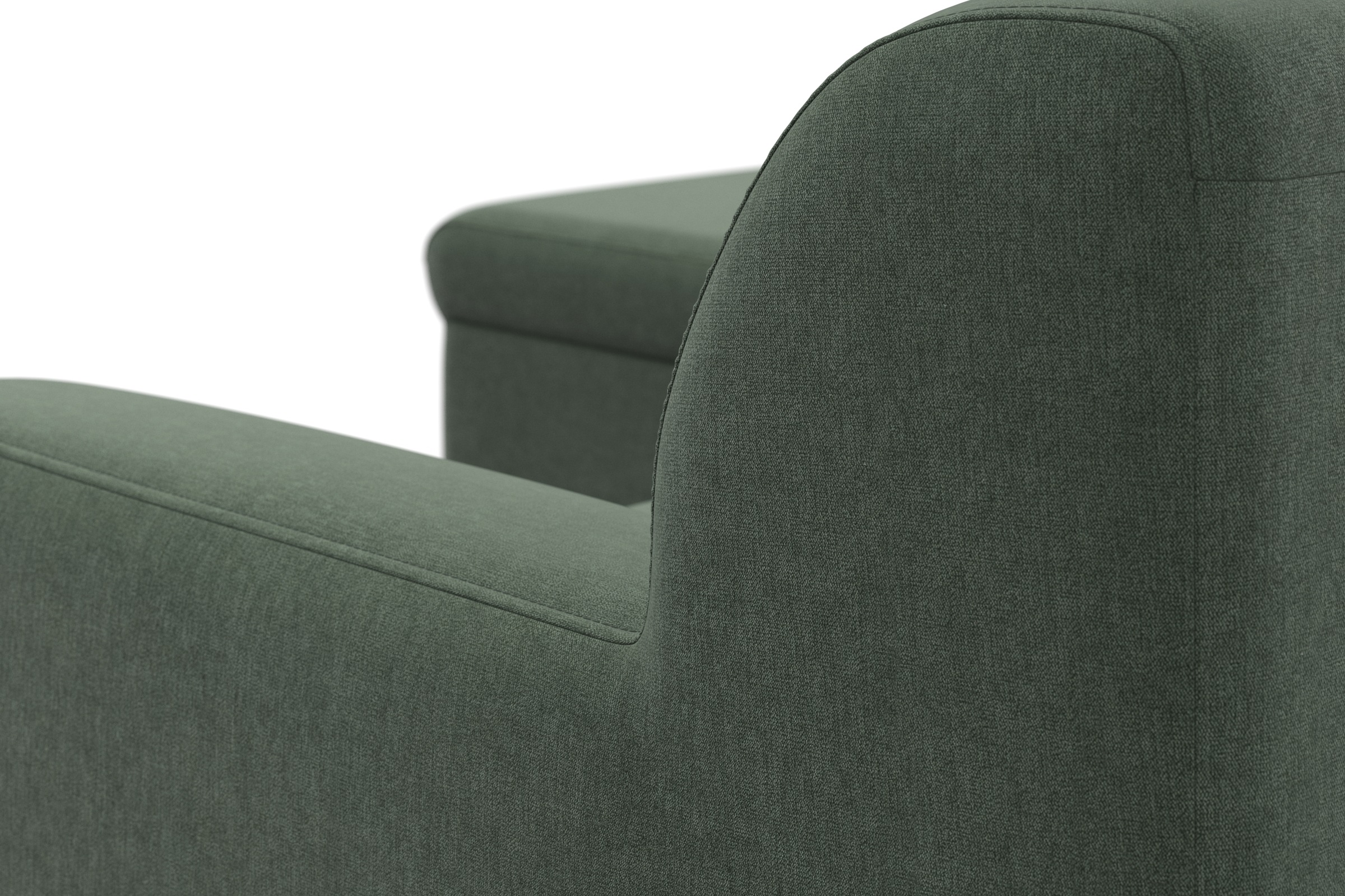DOMO collection Ecksofa »Topper zeitlos elegant, kompakte Stellmaße, OTTOs Choice, L-Form«, mit Ottomane, wahlweise mit Schlaffunktion