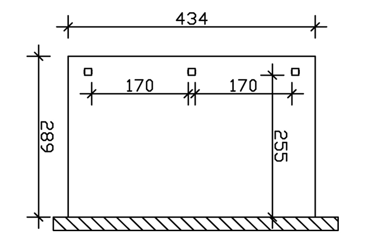 Skanholz Terrassendach »Venezia«