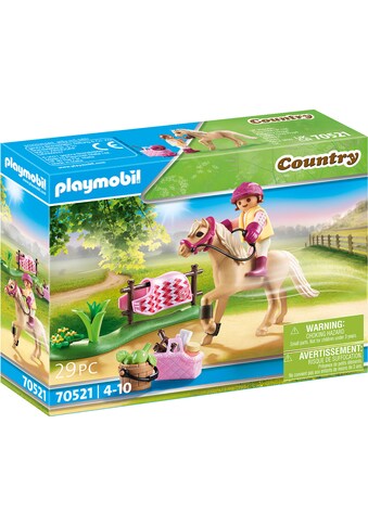 Playmobil® Konstruktions-Spielset »Sammelpony Deutsches Reitpony (70521), Country«,... kaufen