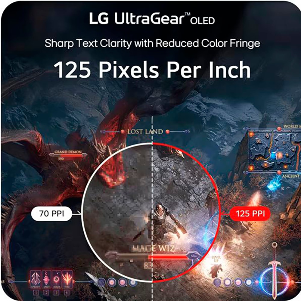 LG Curved-Gaming-OLED-Monitor »45GX950A«, 113 cm/45 Zoll, 5120 x 2160 px, 5K2K, 0,03 ms Reaktionszeit, 165 Hz