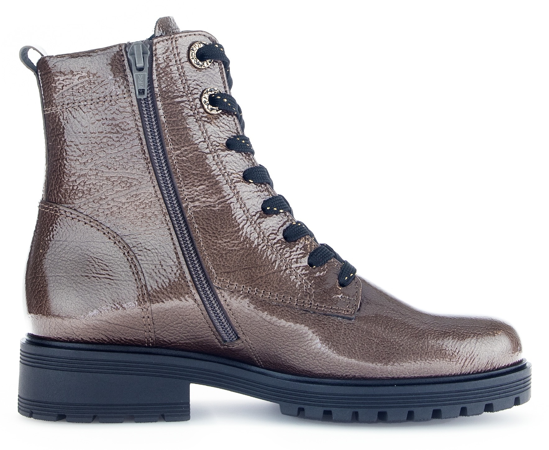 Gabor Schnürboots »Pisa«, Blockabsatz, Schnürstiefelette, Komfortschuh in Weite H