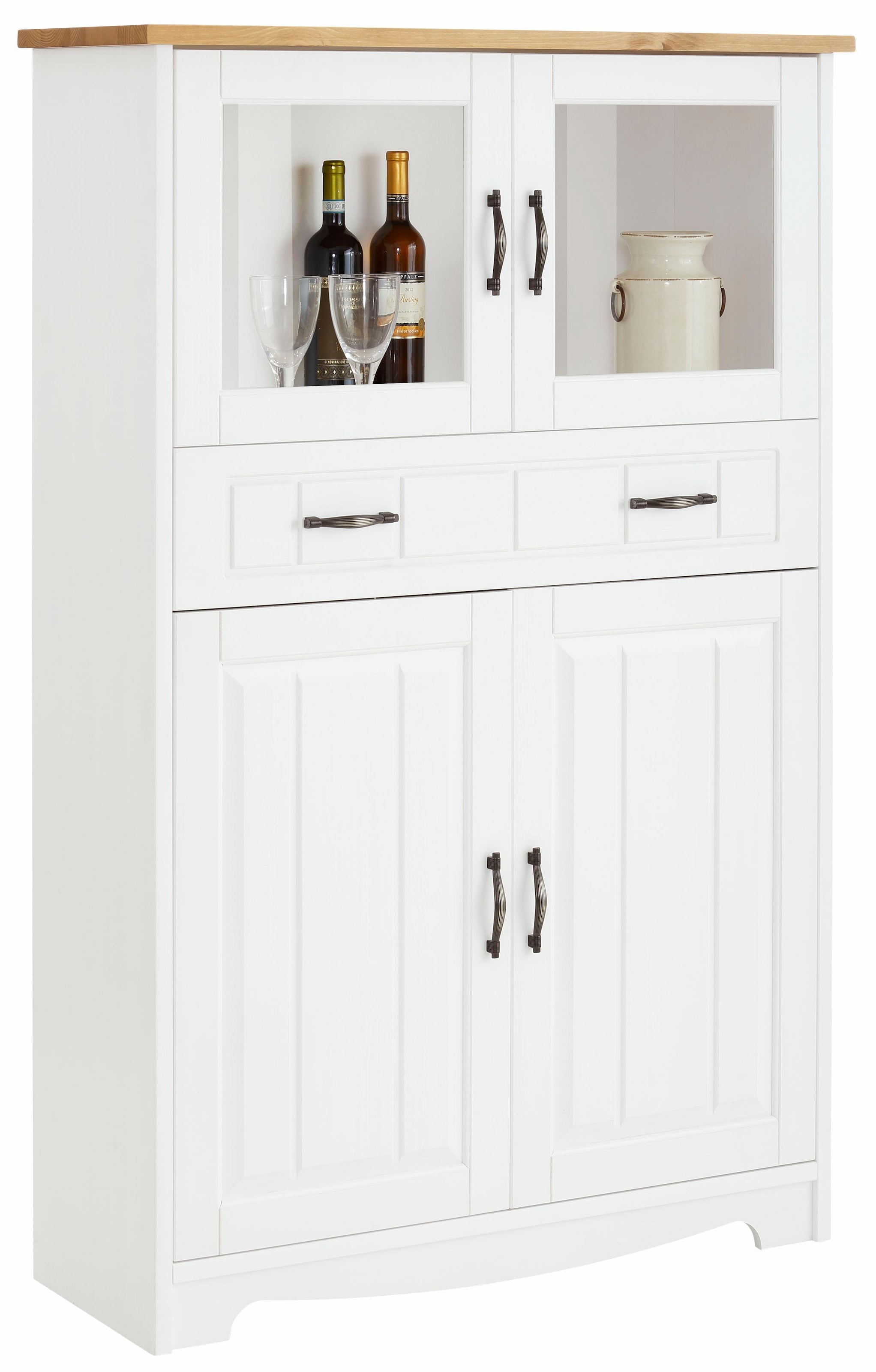 Home affaire Highboard »Trinidad«, Vitrine, Breite 102 cm