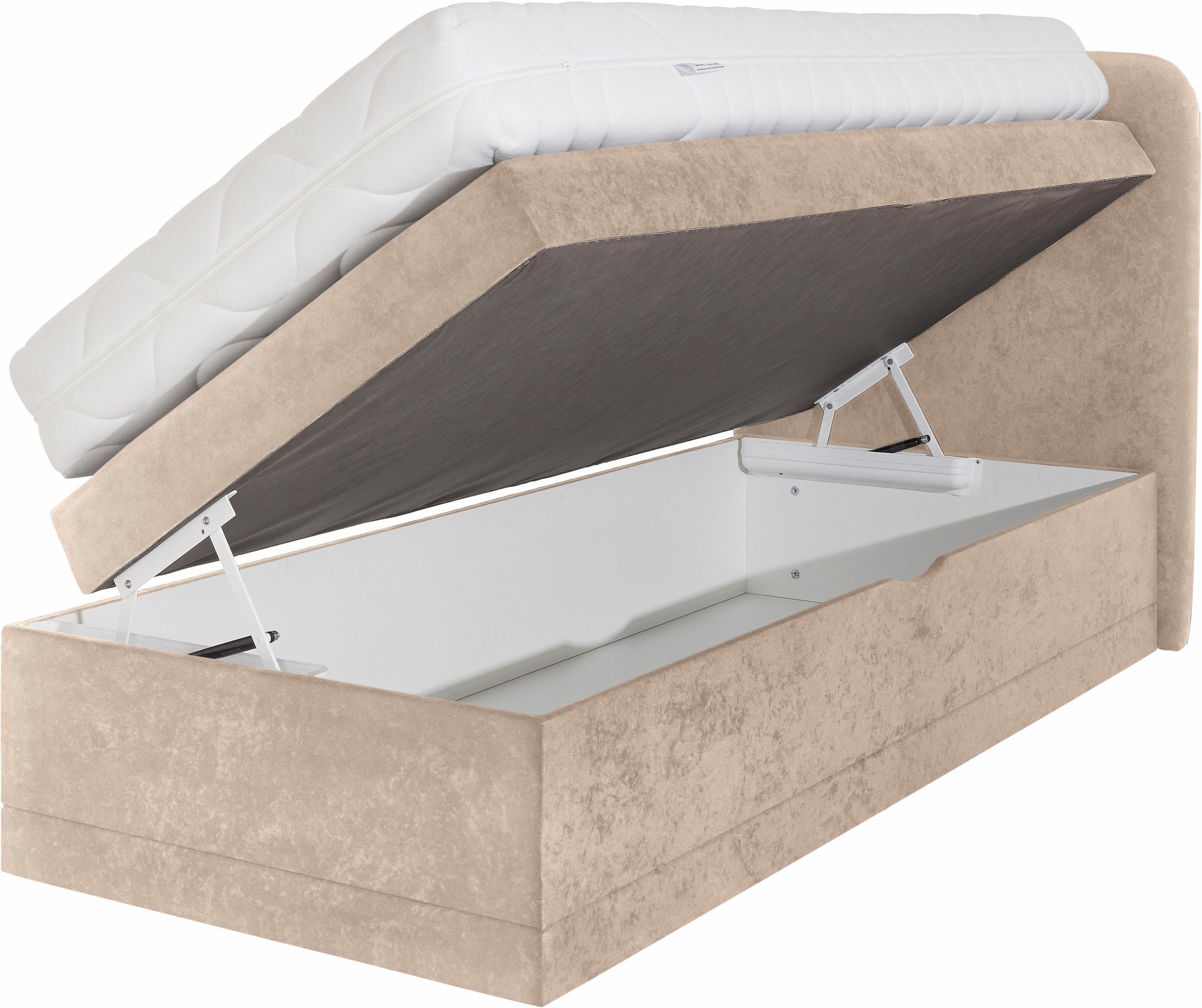 Westfalia Schlafkomfort Boxspringbett wahlweise mit Bettkasten günstig online kaufen