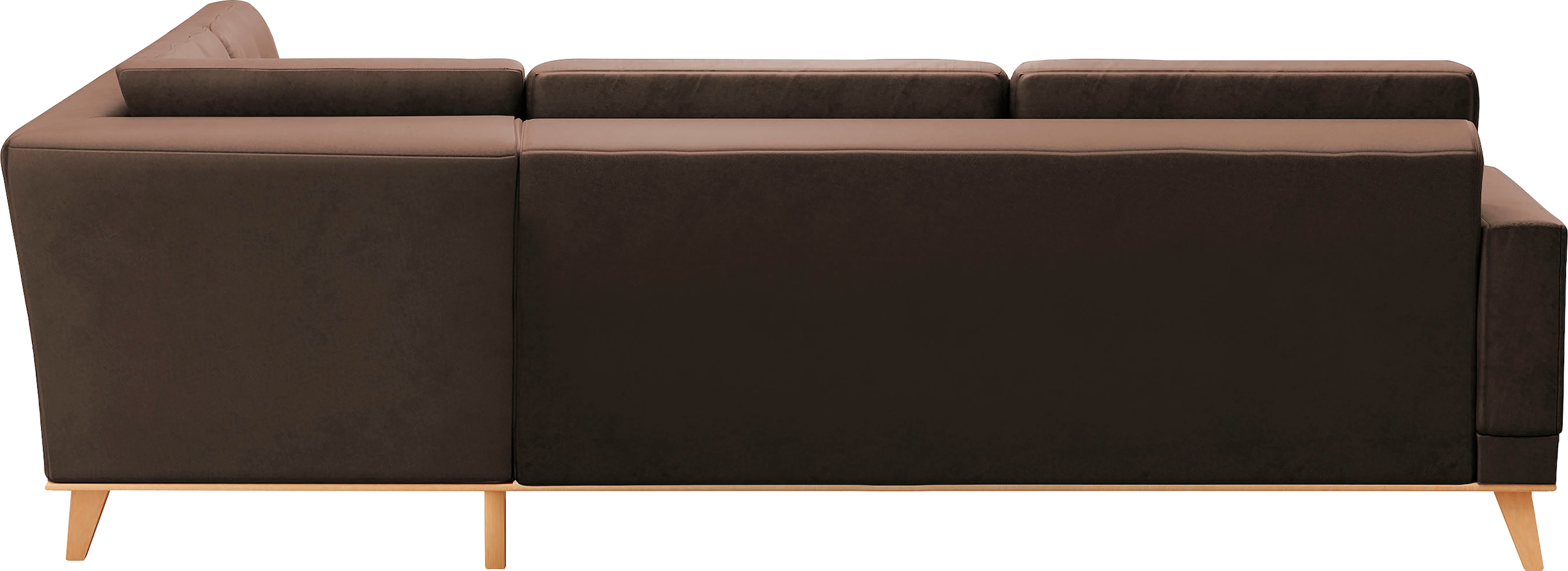 sit&more Ecksofa »Lavida L-Form«, wahlweise mit Kippfunktion und Bettkasten