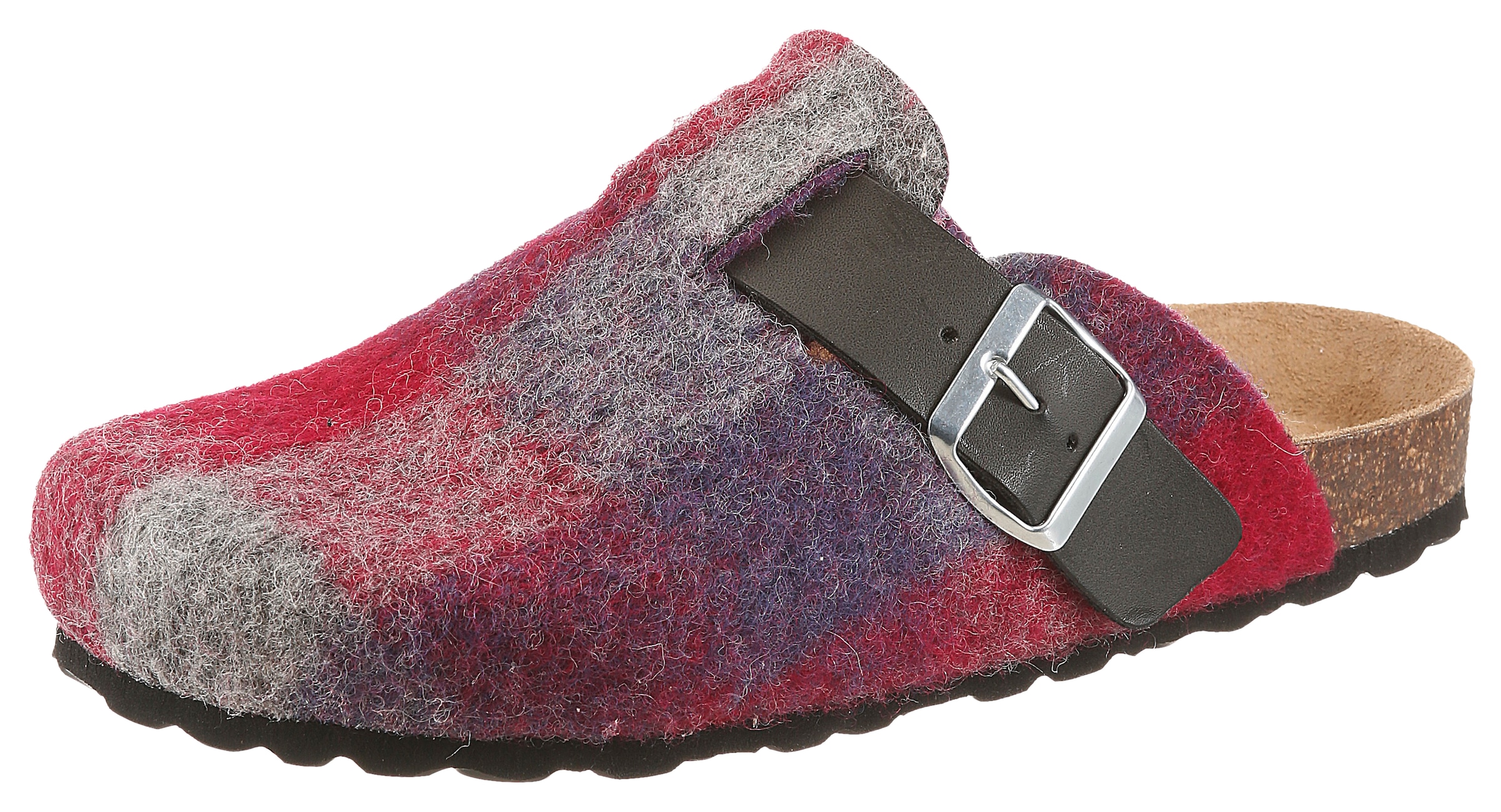 Aniston SHOES Clog  Schlupfschuh, Hausschuh mit verstellbarer Schnalle - NEUE KOLLEKTION
