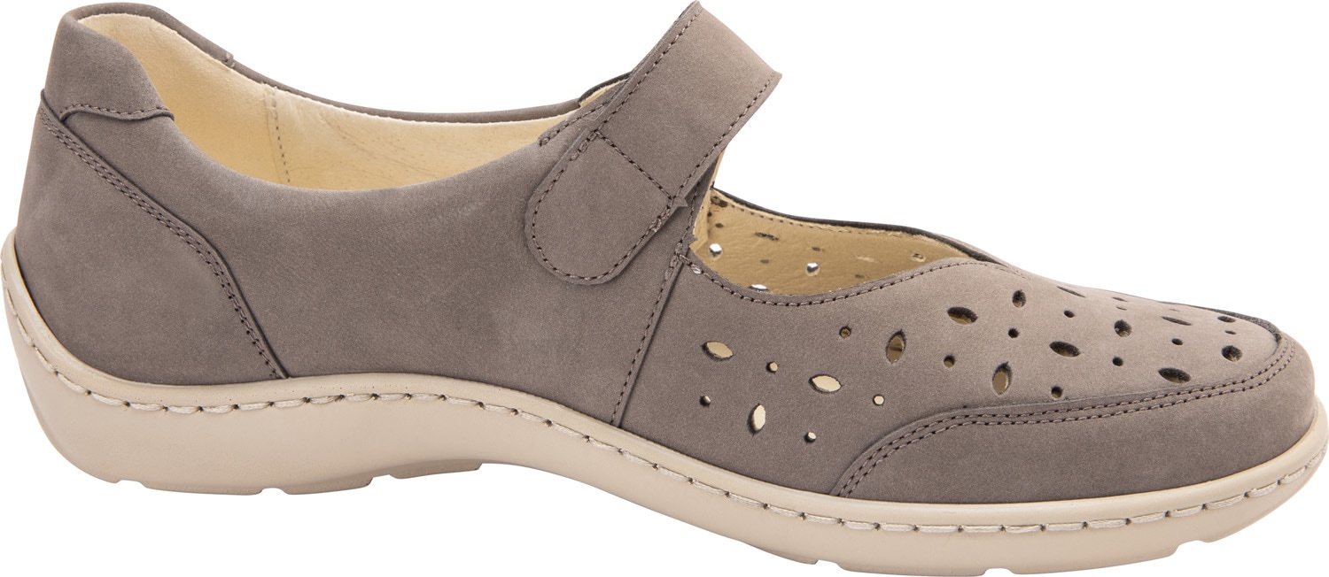 Waldläufer Ballerina »HENNI«, Klettschuh, Komfortschuh mit Perforation, H-Weite