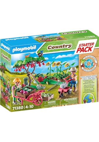 Konstruktions-Spielset »Starter Pack, Bauernhof Gemüsegarten (71380), Country«, (91 St.)