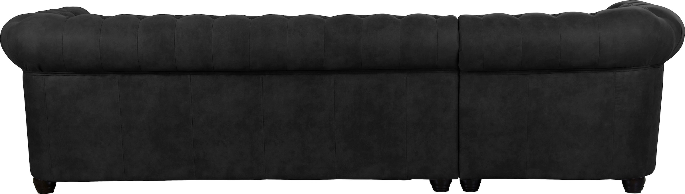 Home affaire Chesterfield-Sofa »Rysum L-Form«, Chesterfield-Optik, langer Schenkel links oder rechts