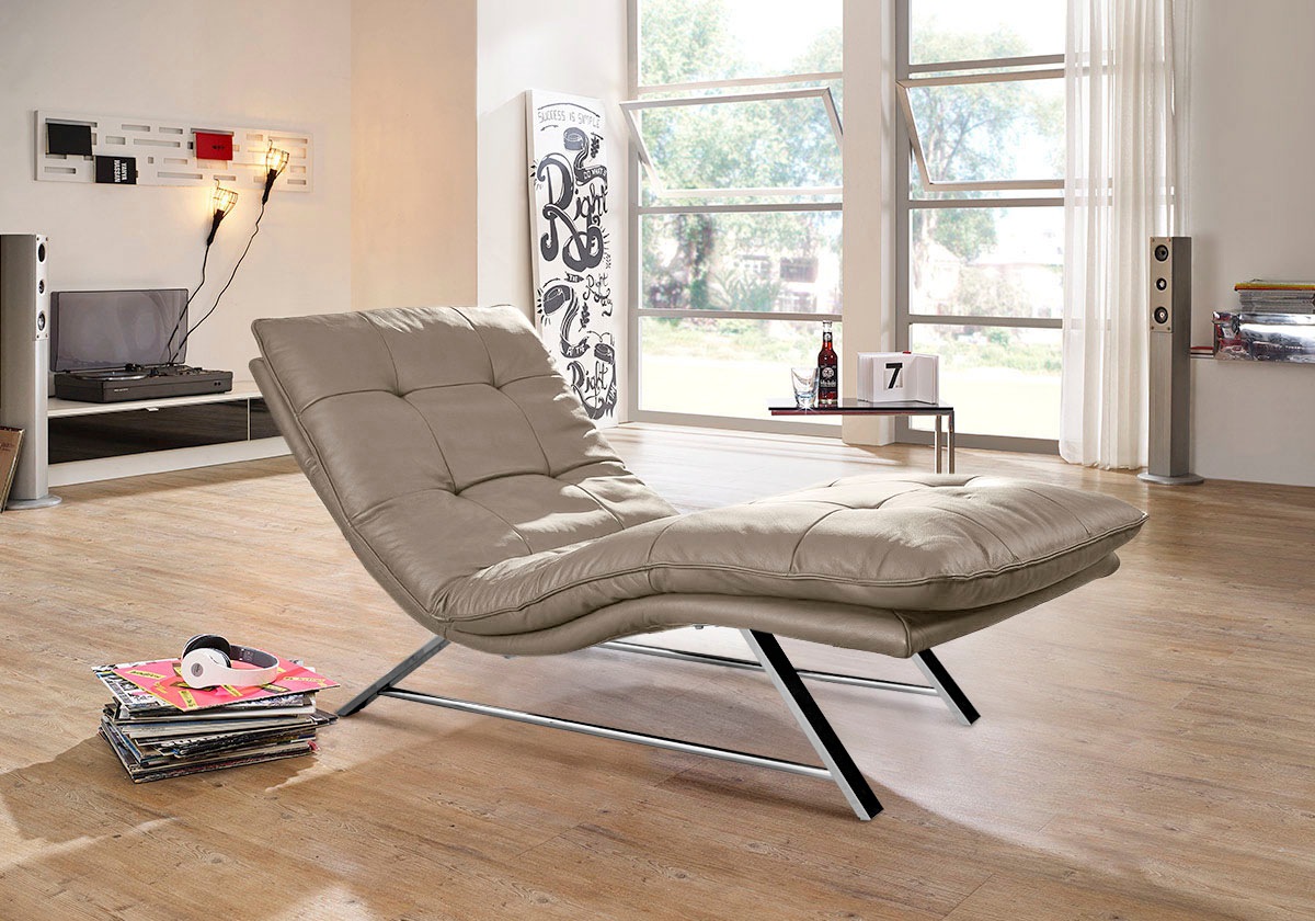 W.SCHILLIG Relaxliege »daily dreams«, in Waffelkissen-Optik, wahlweise mit günstig online kaufen