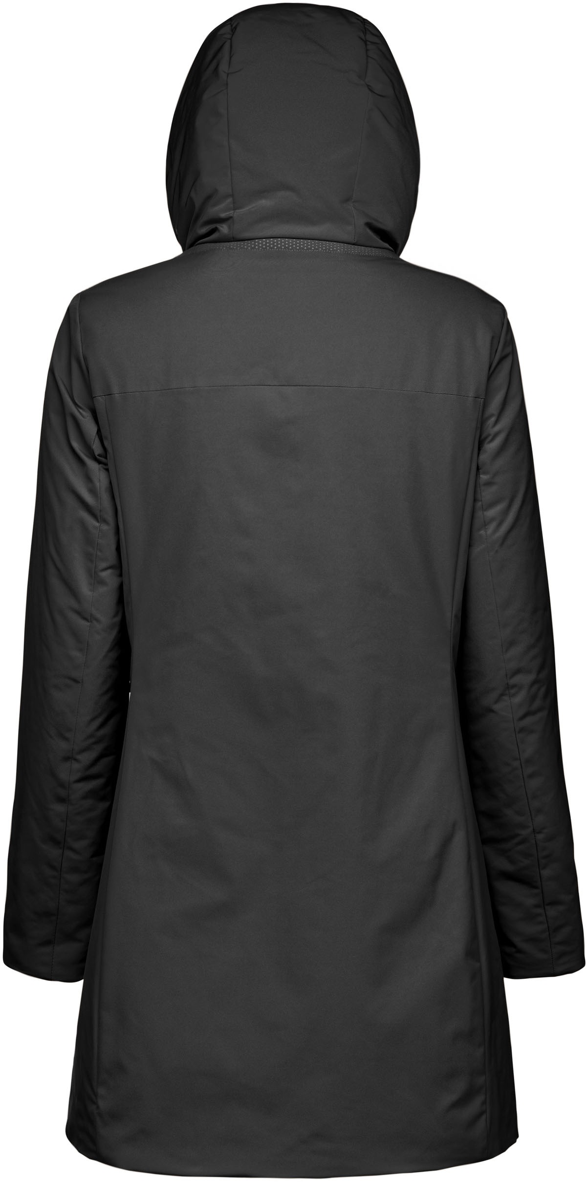 Geox Langjacke »SPHERICA«, mit Kapuze, mit Kapuze, Reißverschlusstaschen, verdeckter Reißverschluss & Drucker
