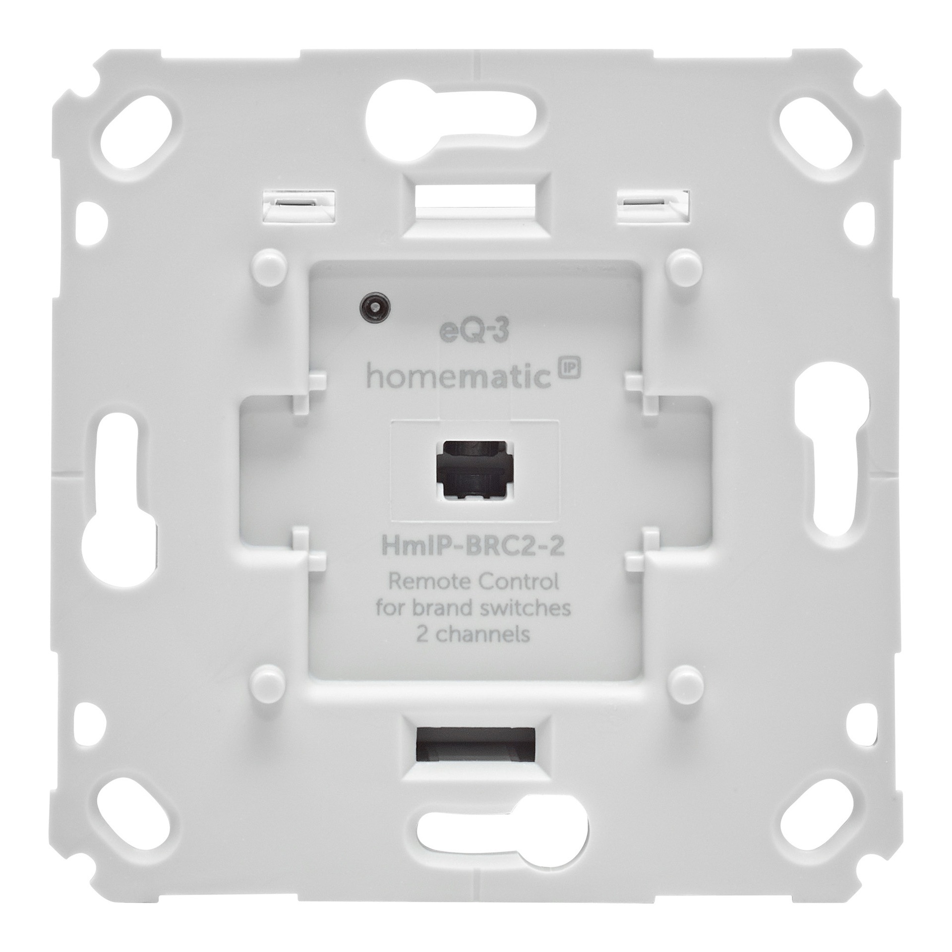 Homematic IP Wandtaster »Wandtaster für Markenschalter – 2-fach BRC2-2«