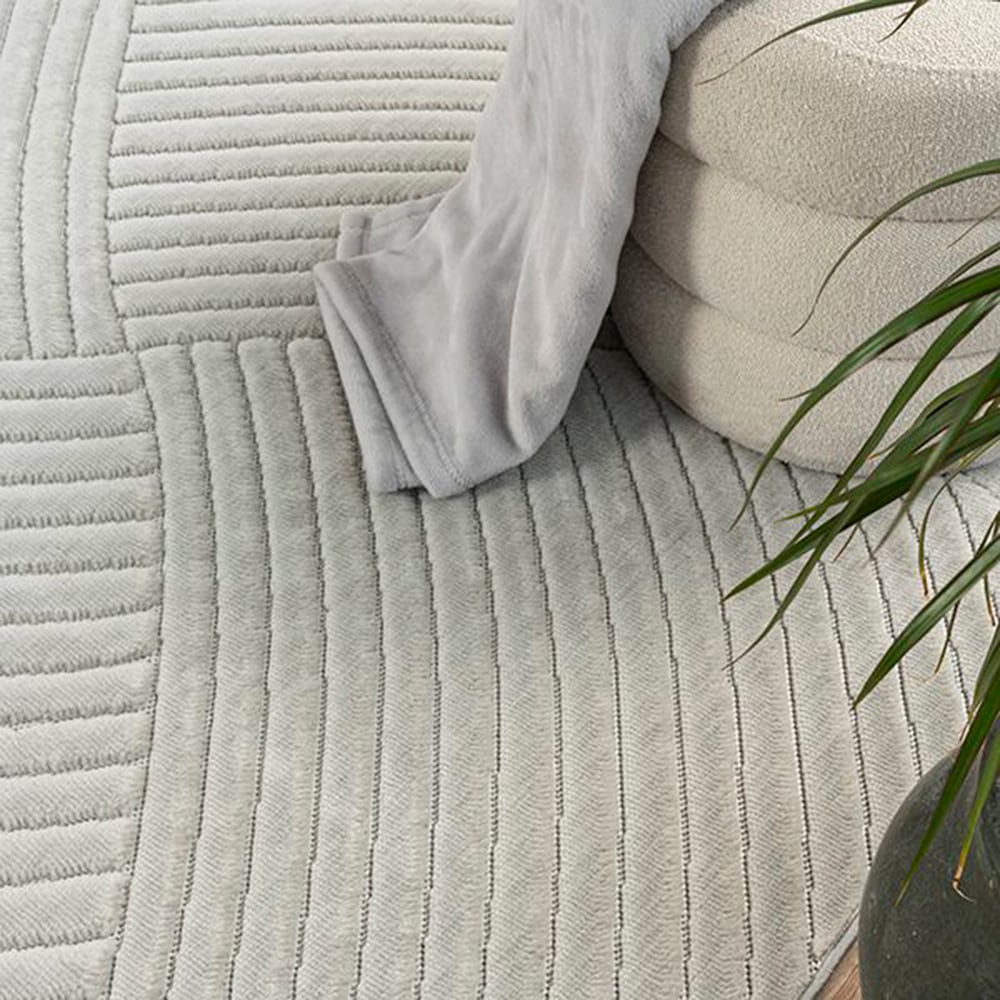 the carpet Teppich »Parma«, rechteckig, 10 mm Höhe, moderne Wohnzimmer Teppich Outdoor geeignet dichter Flor