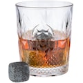 Buddy's Tumbler-Glas »Buddy´s Bar«, (Set, 6 tlg.), 6er Set Trinkgläser, Wassergläser, Whiskeygläser, Tumbler, Glas, 390 ml