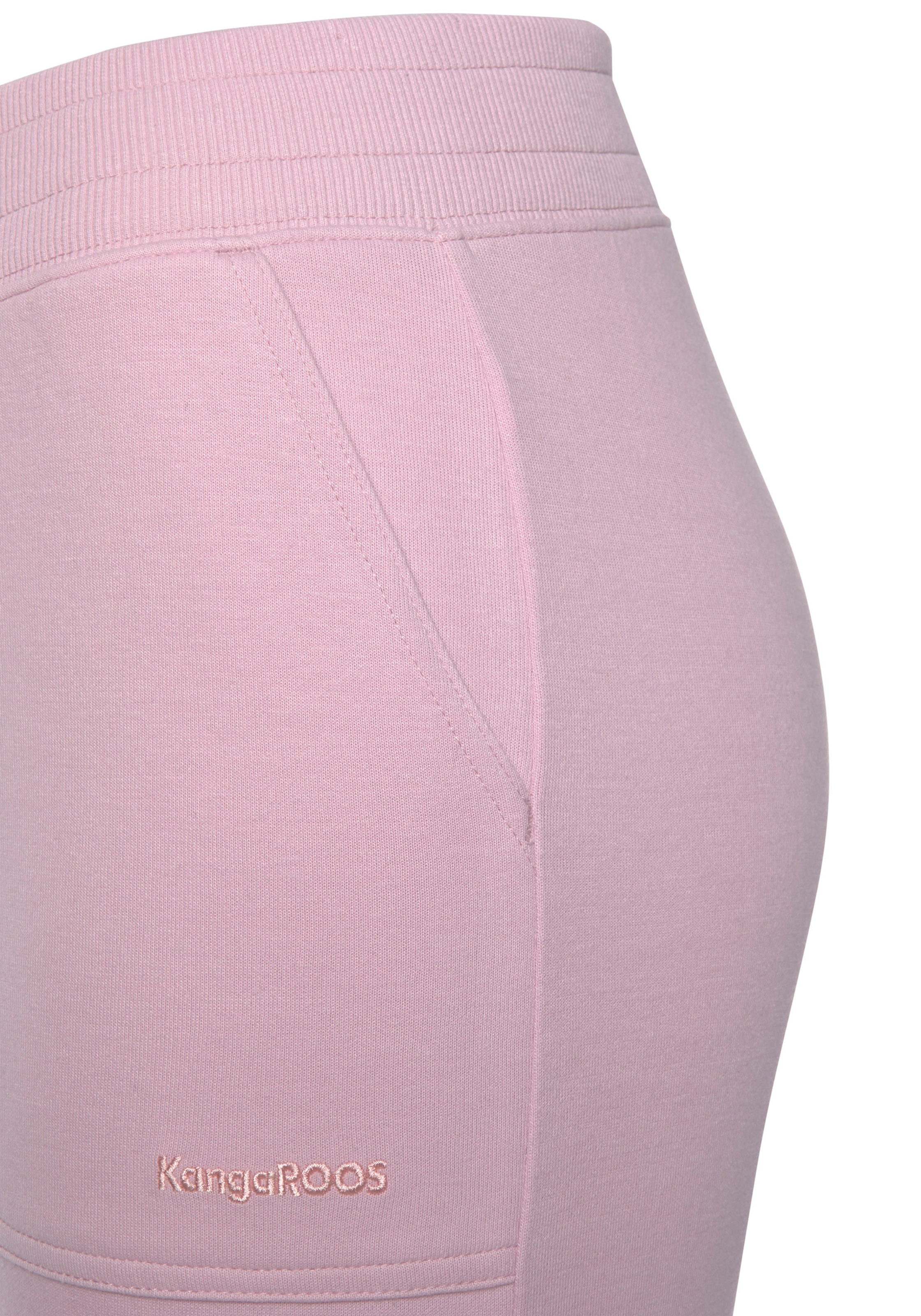 KangaROOS Relaxhose, mit Zierknöpfen, Loungeanzug