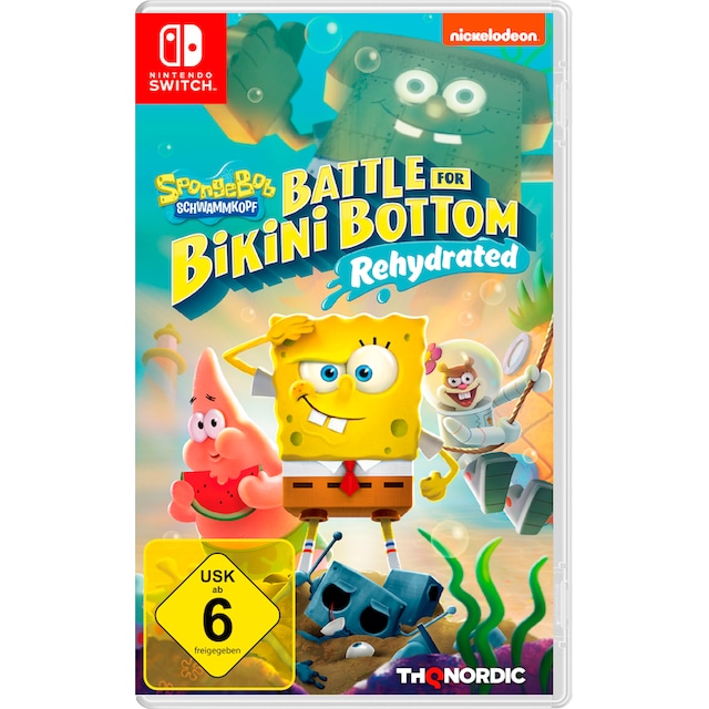 THQ Nordic Spielesoftware »Switch Spongebob Schwammkopf: Battle For Bikini  Bottom - Rehydrated«, Nintendo Switch auf Raten bestellen