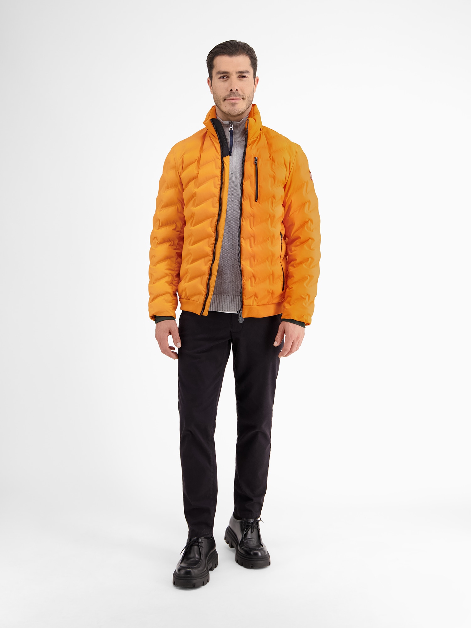 LERROS Outdoorjacke »LERROS Sportive Funktions-Steppjacke für Herren«, mit Kapuze, Wasser- und windabweisend