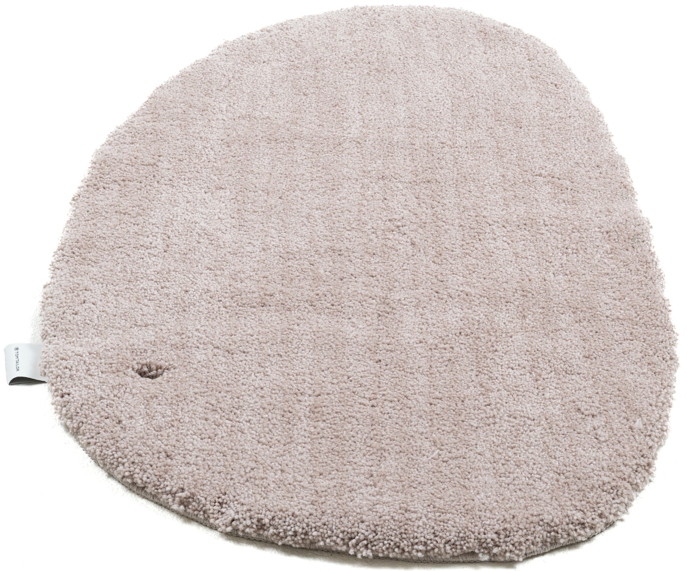 TOM TAILOR HOME Badematte »Cozy Bath UNI«, rutschhemmend beschichtet, fußbodenheizungsgeeignet, Badteppich, Uni Farben, rechteckig, rund und oval erhältlich