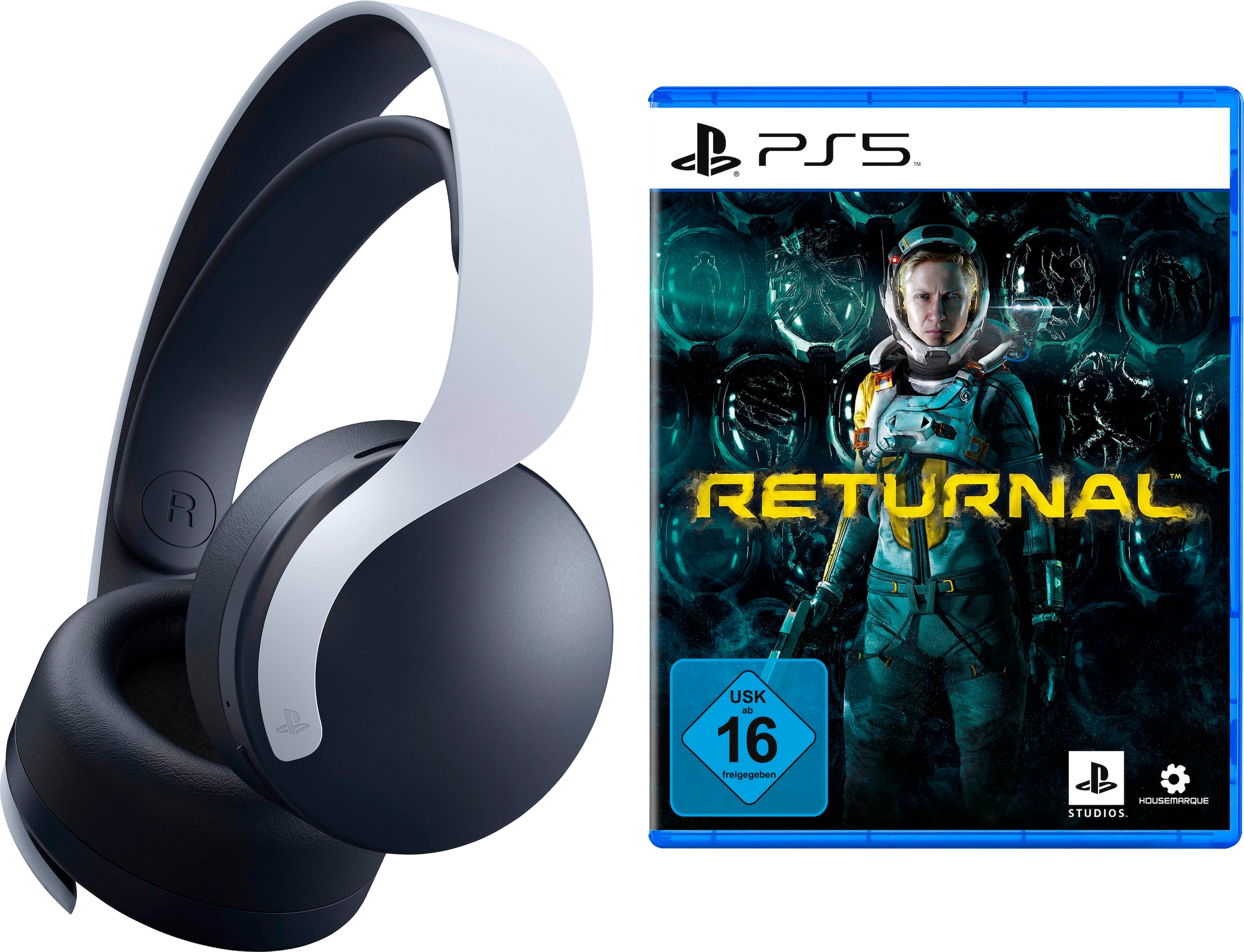 Bild von PlayStation 5 Wireless-Headset »PULSE 3D«, Rauschunterdrückung, inkl. Returnal