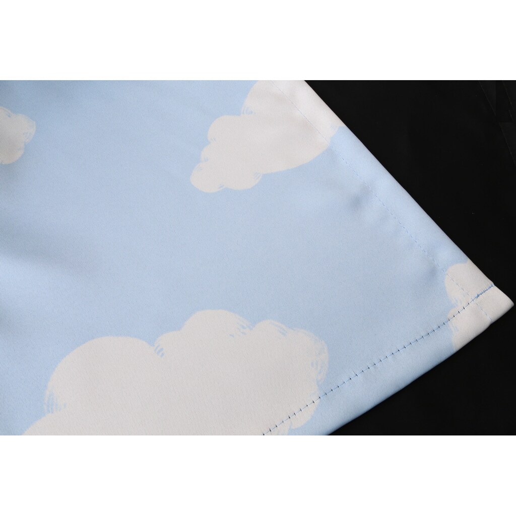 Lüttenhütt Verdunkelungsvorhang »Wolke«, (1 St.), Kindergardine einseitig mit Wolken bedruckt