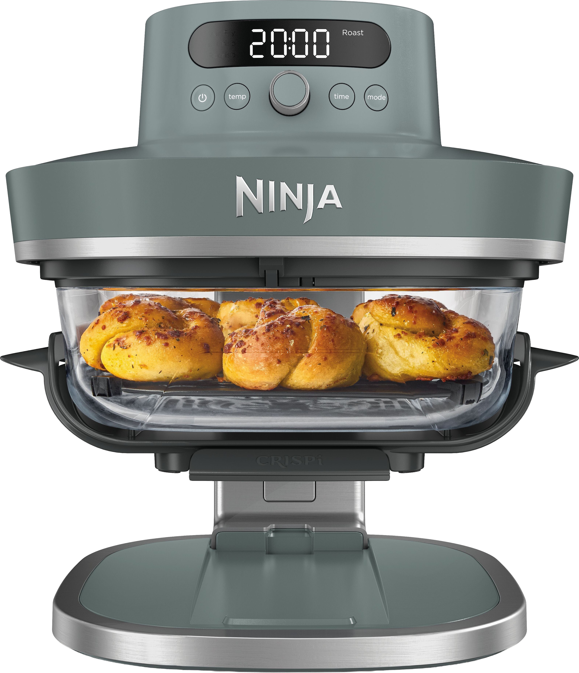 NINJA Heißluftfritteuse »CRISPi PRO 7-in-1 Glas-Air-Fryer - Beige AS101EULG« 2050 W 7 Kochfunktionen, Vorbereitung, Zubereitung + Aufbewahrung von Speisen