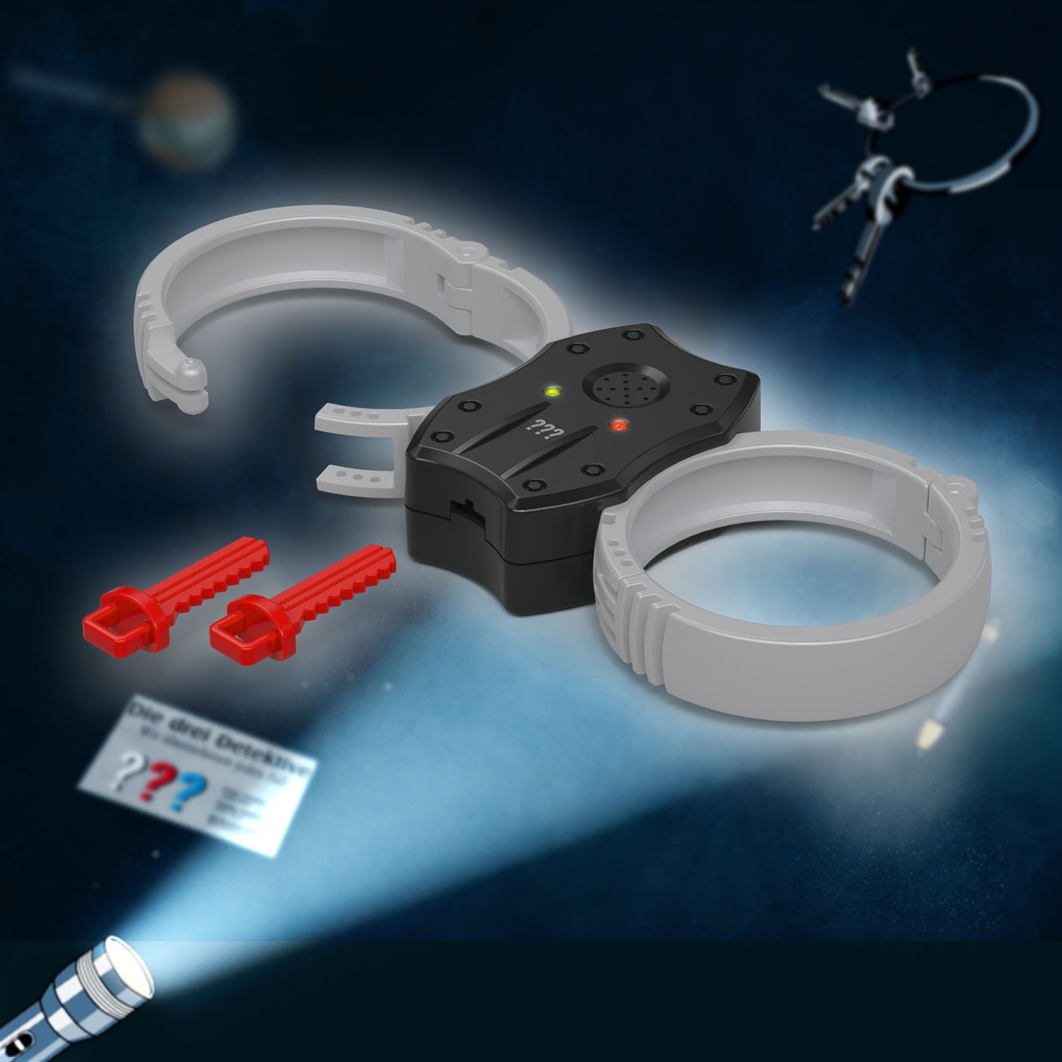 Kosmos Experimentierkasten »Die drei ??? Alarm-Handschellen«
