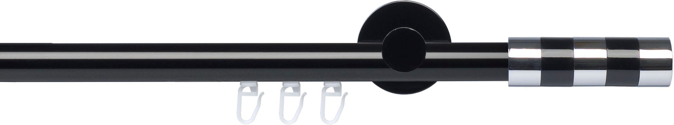 Liedeco Gardinenstange »Innenlaufgarnitur 20 mm Piano Murcia« Ø 20 mm 1 läu günstig online kaufen