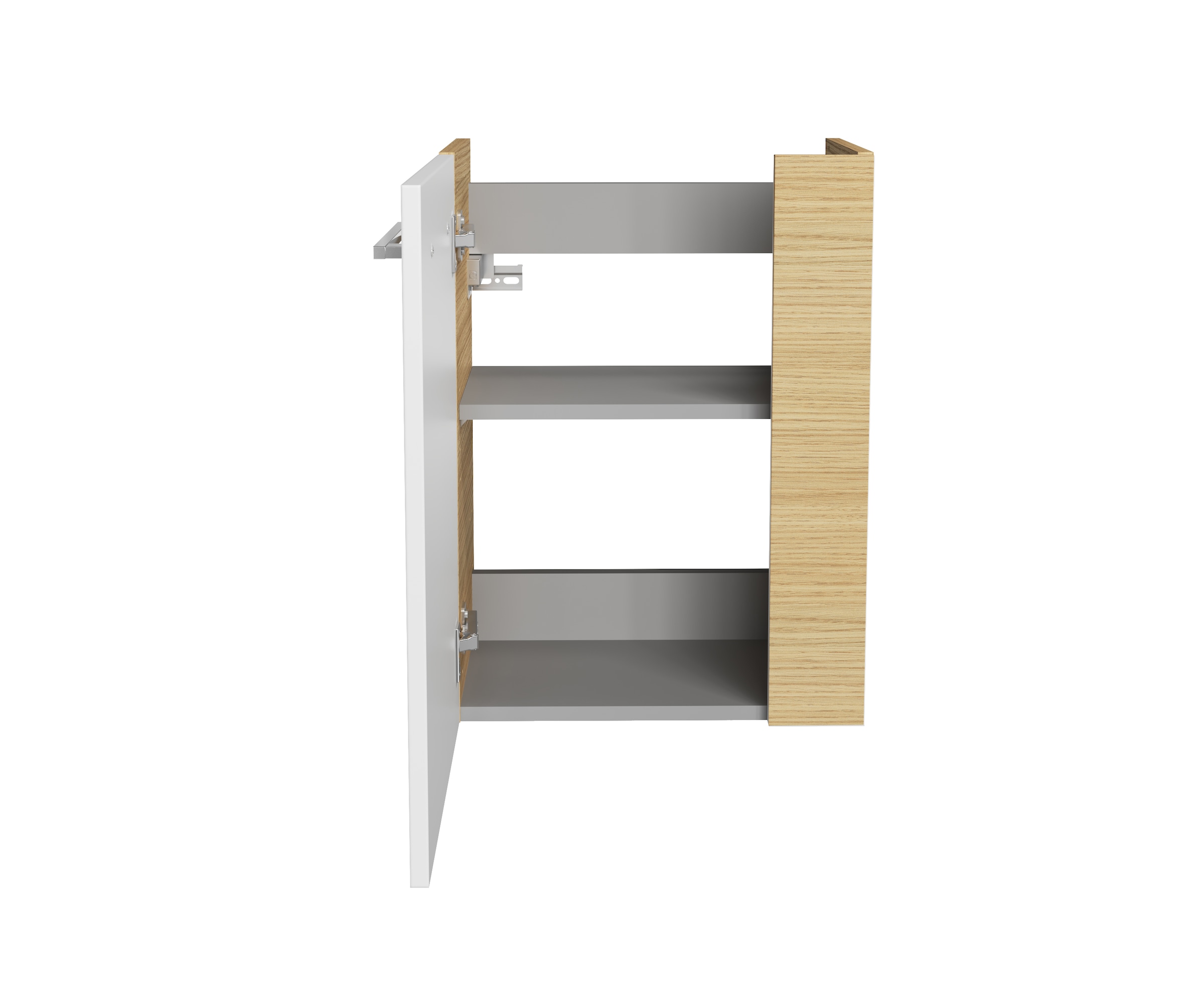 FACKELMANN Waschbeckenunterschrank »SBC« Badmöbel für Gäste-WC, Breite ca. 45 cm