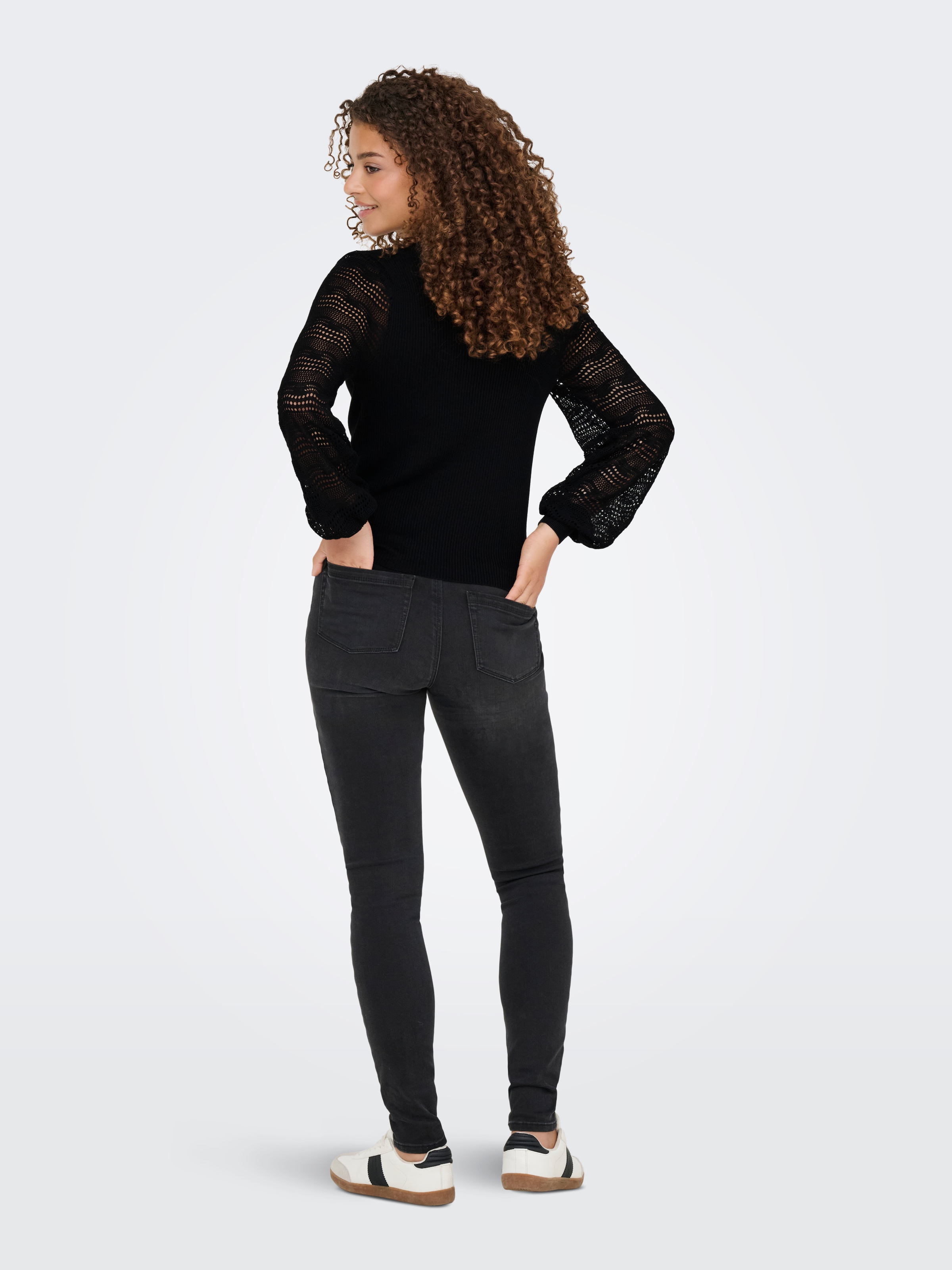 ONLY Strickpullover »ONLANNELINA LS HIGHNECK KNT«