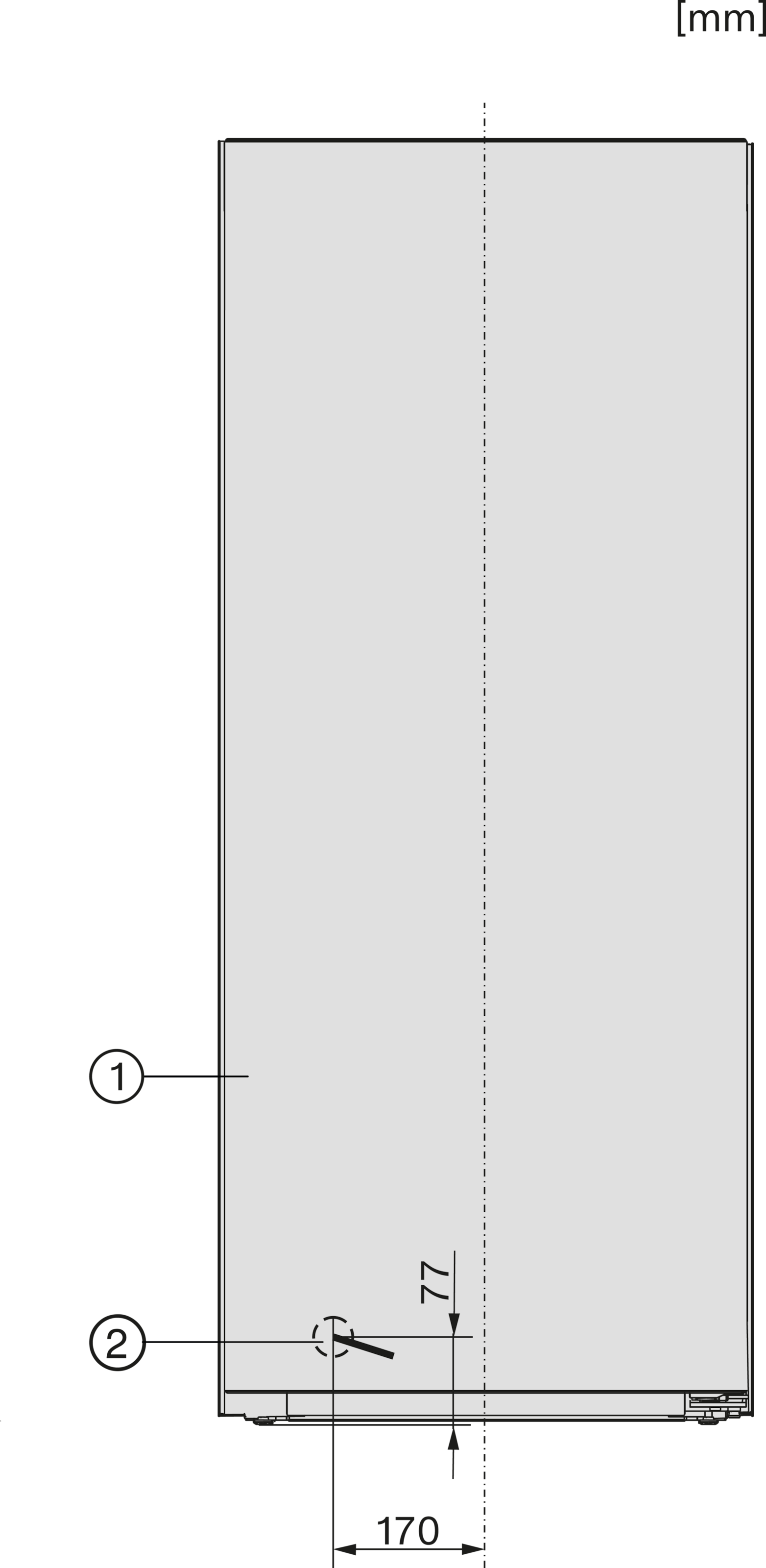 Miele Gefrierschrank »FN 4322 D-1«, 145,5 cm hoch, 59,7 cm breit