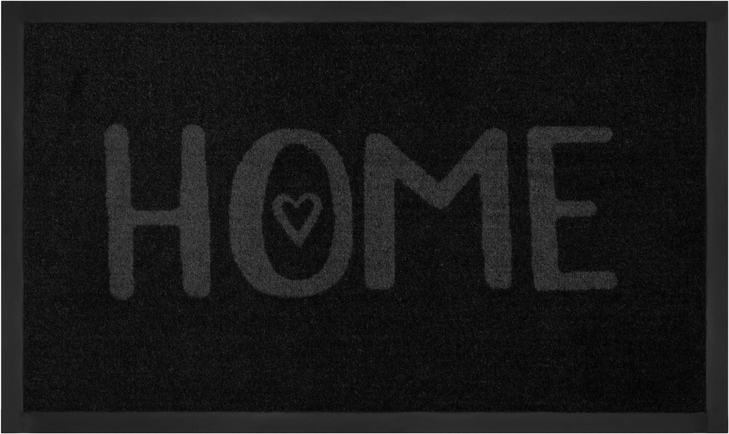 HANSE Home Fußmatte »Lovely Schriftzug, Rutschfest, bequem Innen schnell Eingangsbereich und bestellen Wetterfest, rechteckig, Home«, und Außen
