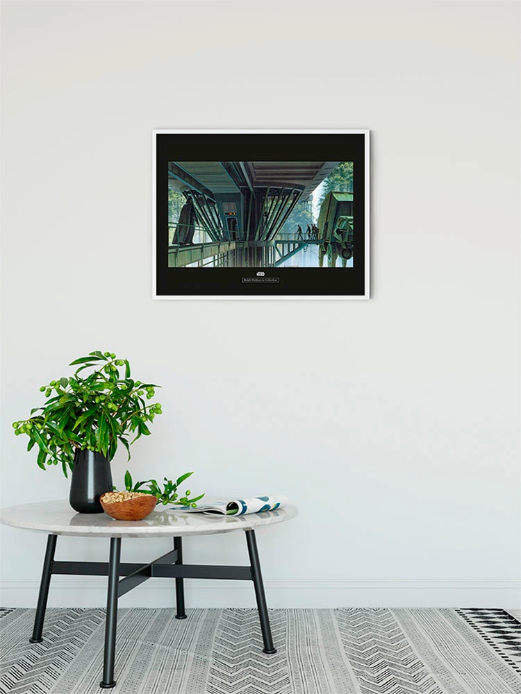 Komar Bild "Star Wars Classic RMQ Endor Dock", Star Wars, (1 St.), Wandbild günstig online kaufen