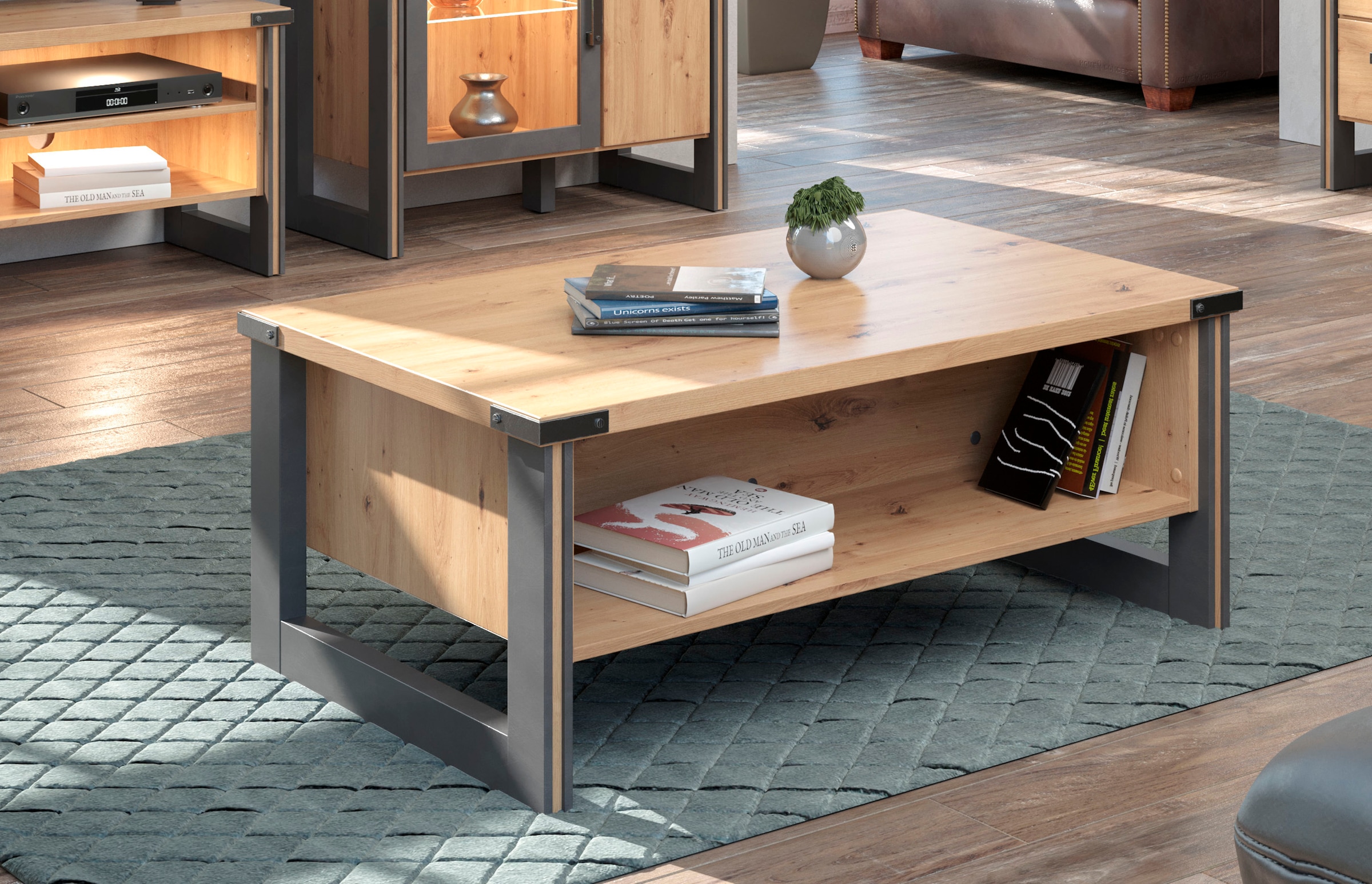 Home affaire Couchtisch »Mia« 1 Stk. tlg. Sofatisch 110 cm günstig online kaufen