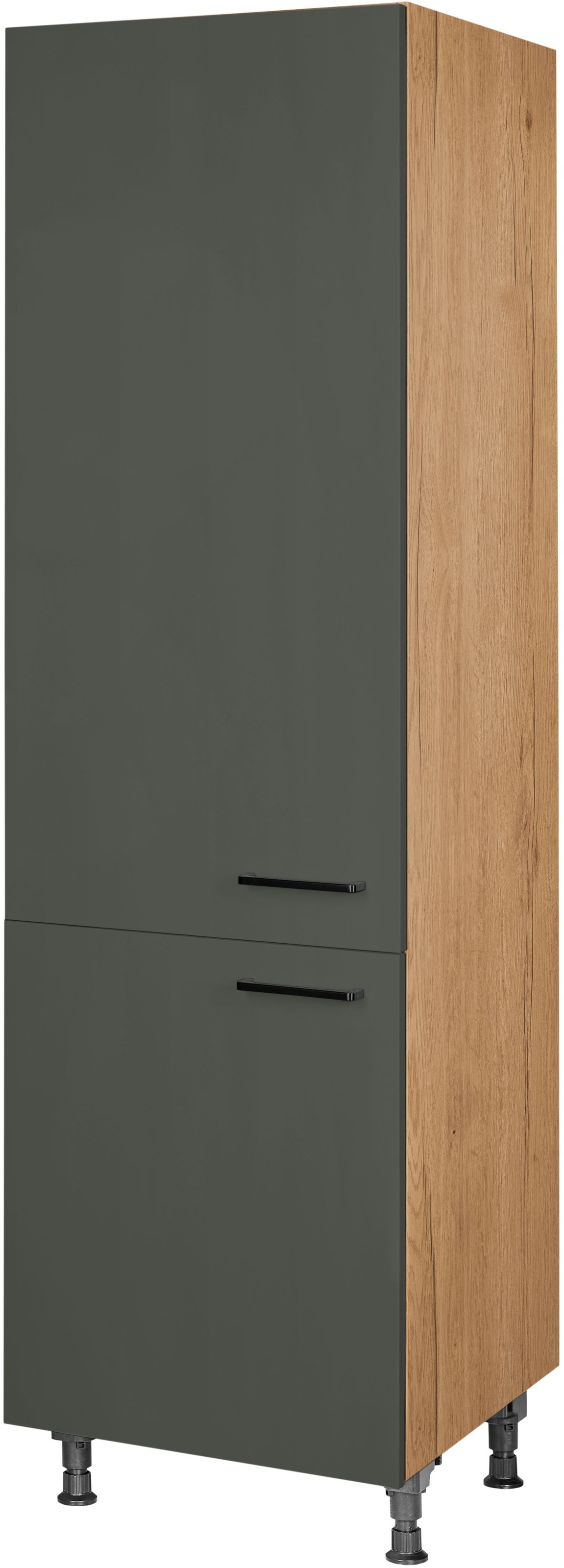 nobilia® Hochschrank »"Easytouch", Ausrichtung wählbar, mit zwei Türen, vormontiert,« Breite/Höhe: 60/216,6 cm
