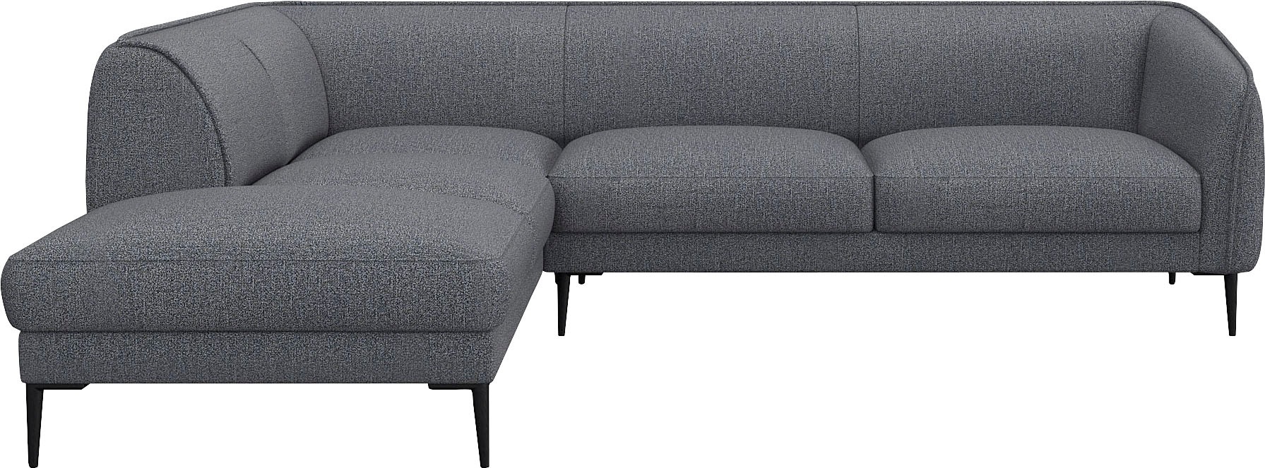 FLEXLUX Ecksofa »Belle Designsofa, L-Form, B/T 268/209 cm«, Skandinavisches günstig online kaufen