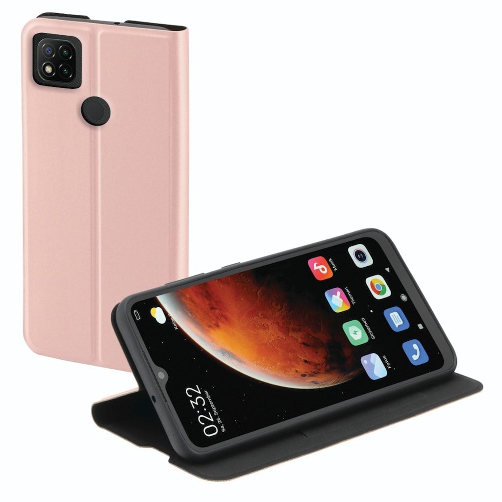 Hama Handytasche »Smartphone-Booklet Tasche«, "Single2.0" für Xiaomi Redmi 9C, Rosa