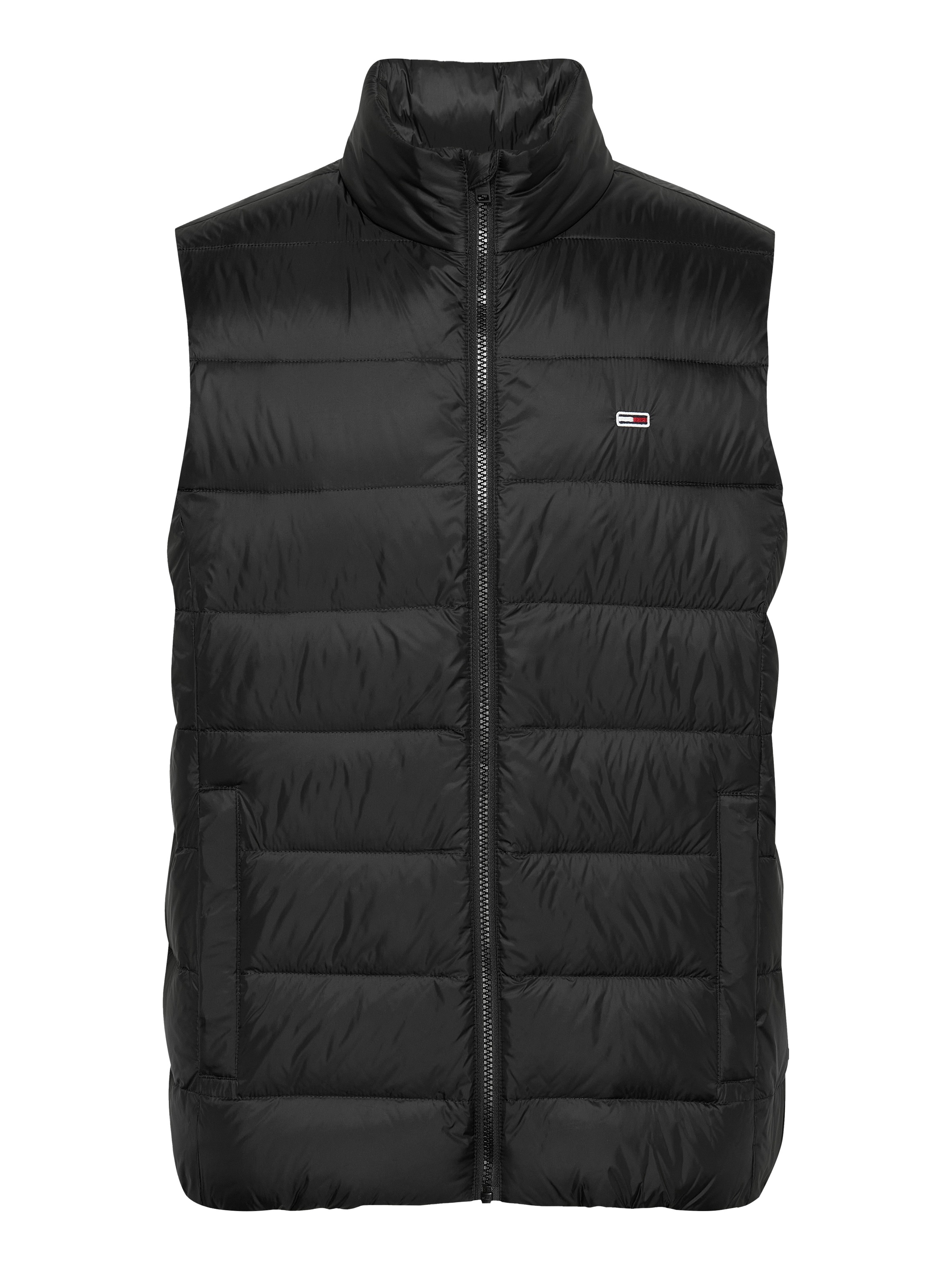 Tommy Jeans Plus Steppweste »TJM LT DOWN VEST EXT«, in Großen Größen, Logostickerei, Eingriffstaschen