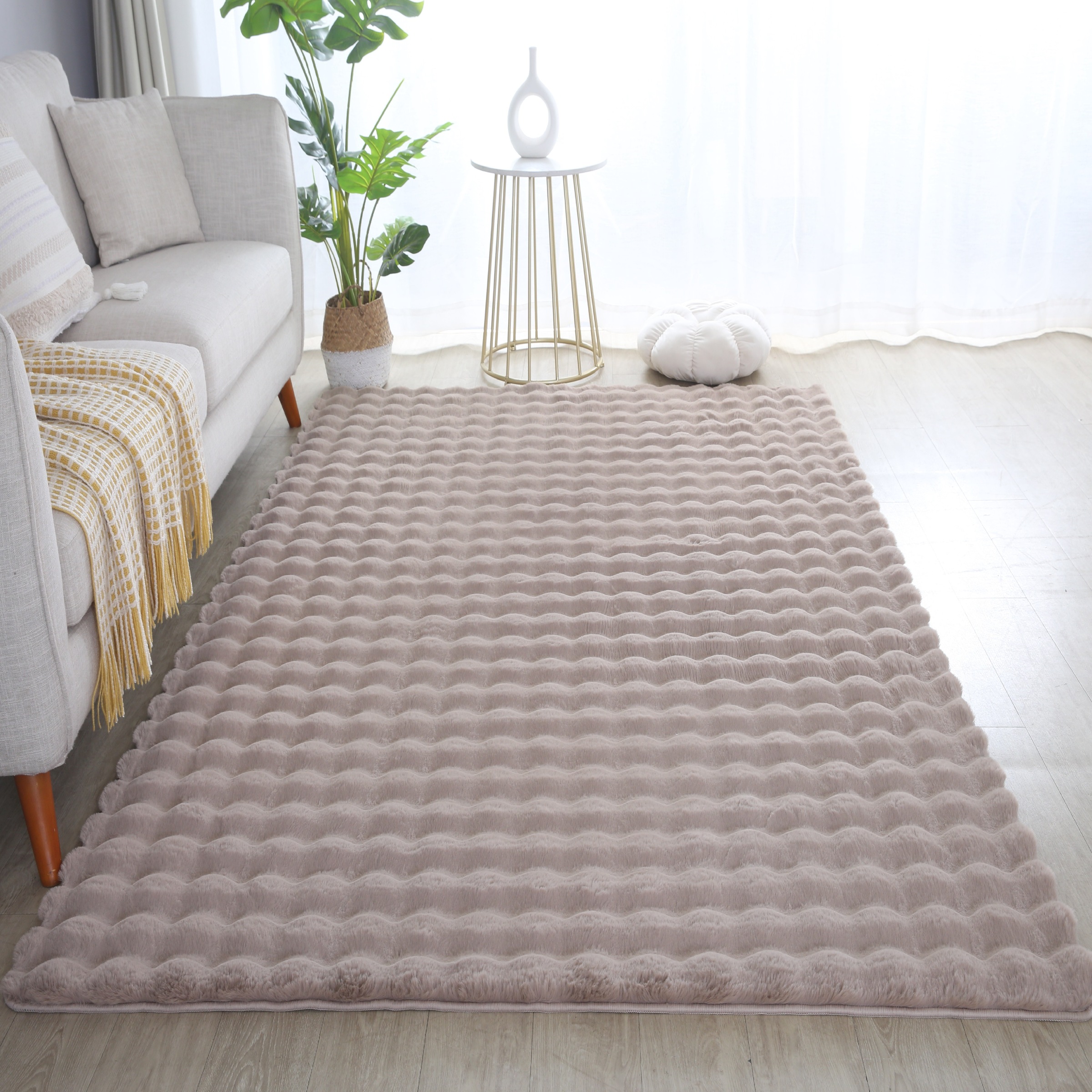 Ayyildiz Teppiche Hochflor-Teppich »AMBIANCE 5110«, rechteckig, 25 mm Höhe, günstig online kaufen