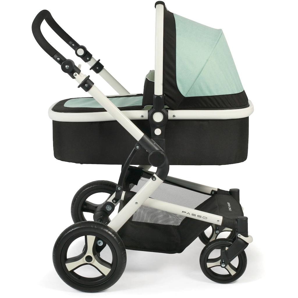 CHIC4BABY Kombi-Kinderwagen »Passo, mint«, 15 kg