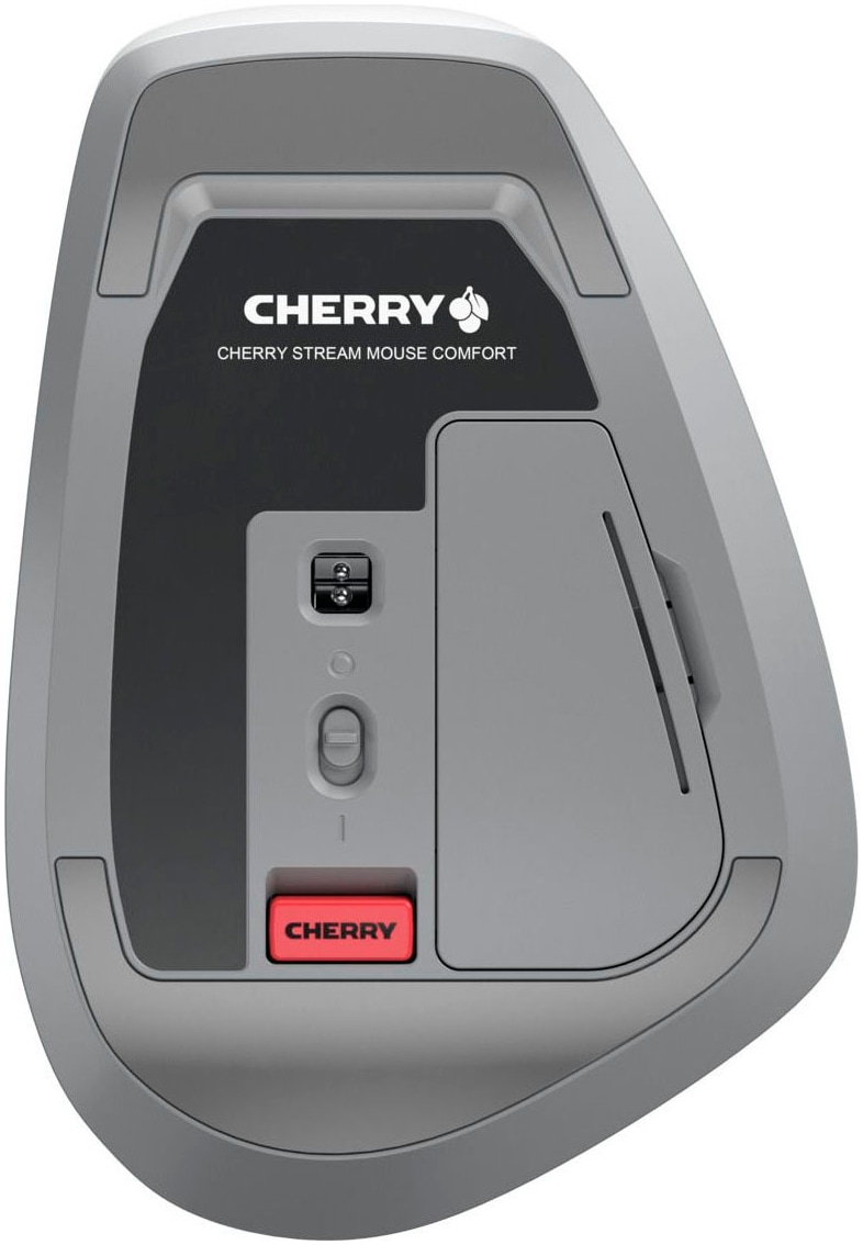 Cherry Tastatur »CHERRY STREAM DESKTOP COMFORT« (Anpassbare Höhe | Multimedia-Tasten | Windows-Sperrtaste | Ziffernblock)