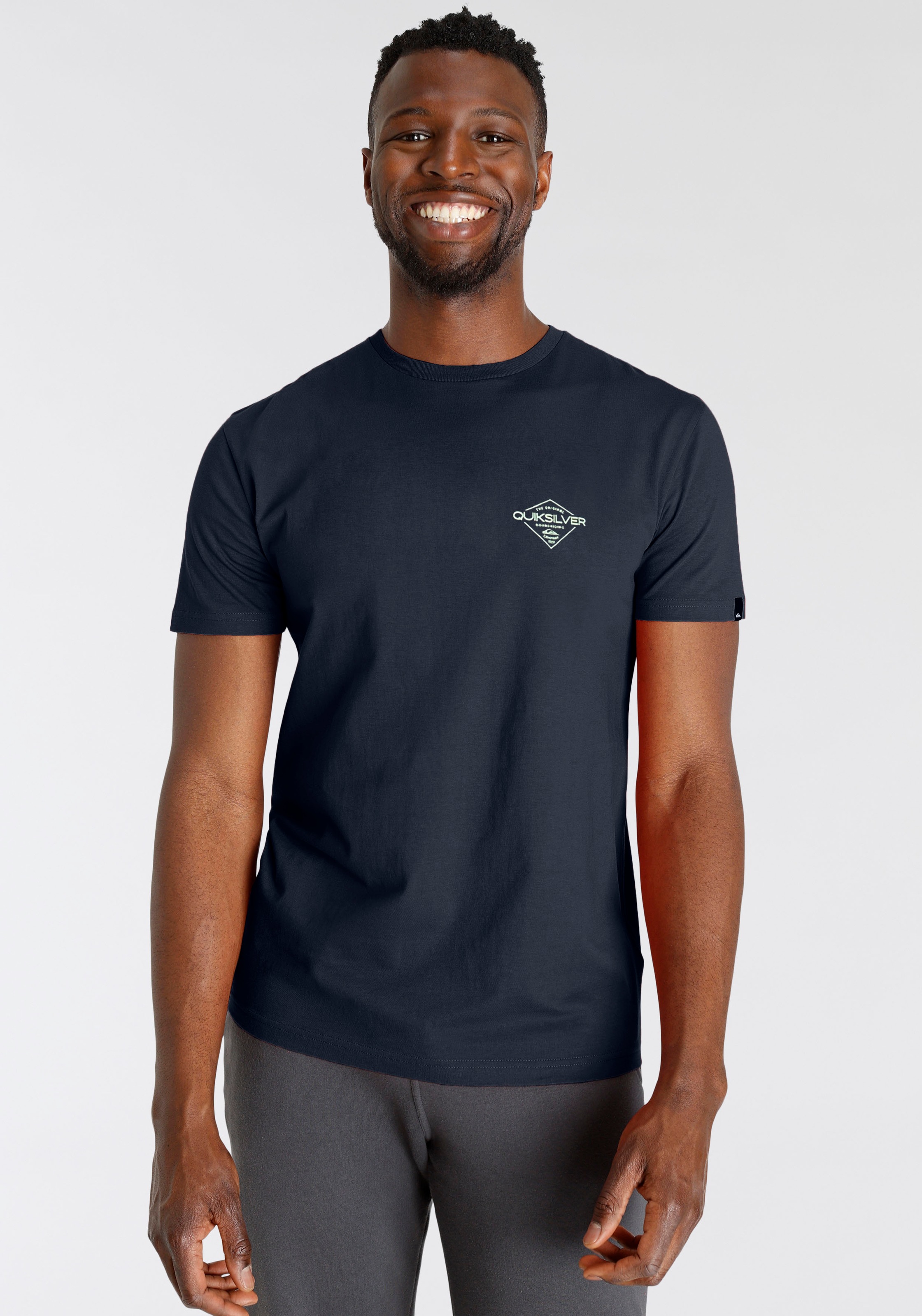 Quiksilver T-Shirt »DIAMONDS BEST SHORT SLEEVE TEE PACK3 YM«, (3 tlg.)