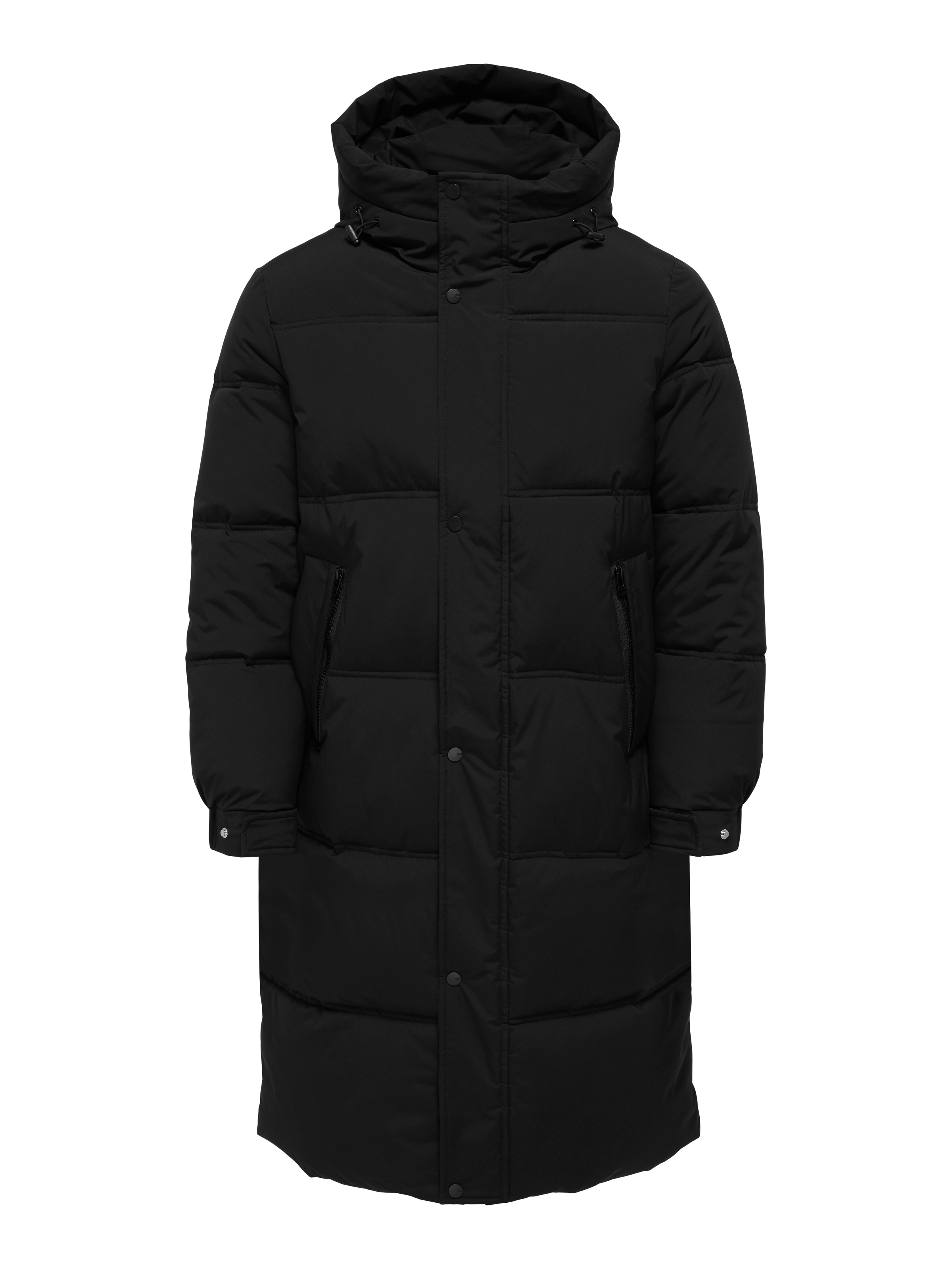 ONLY & SONS Steppjacke »ONSSEUL LONG PUFFER OTW« mit Kapuze