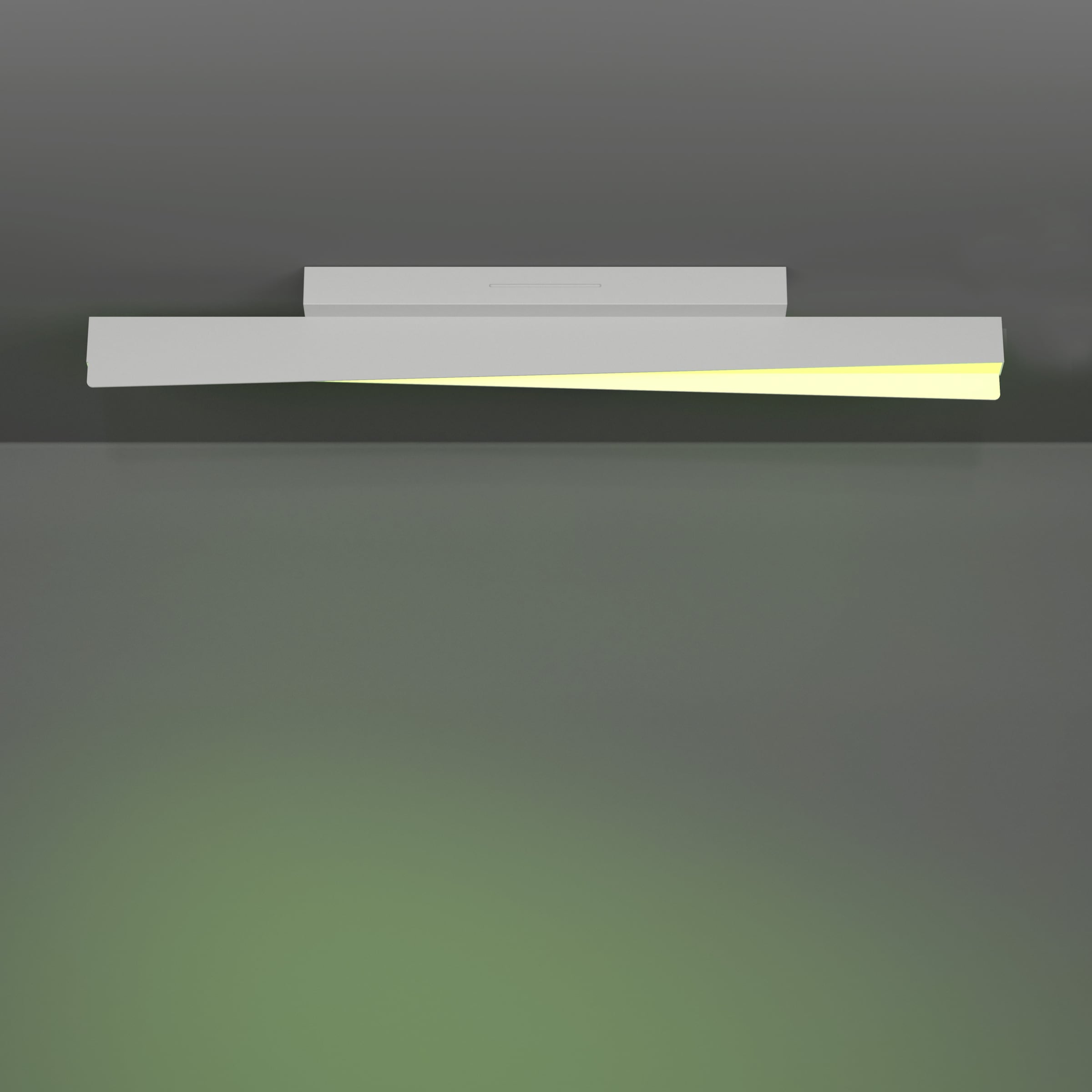 EGLO LED Deckenleuchte »BOLOGNANO-Z Deckenlampe - Alu, Stahl - LED - 13,5W - IP20« LED-Modul 1 Stk. Kaltweiß | Neutralweiß | RGB | Warmweiß Wohzimmerlampe, Esszimmerlampe, Flur, Schlafzimmer, L76 x B7 x H10 cm