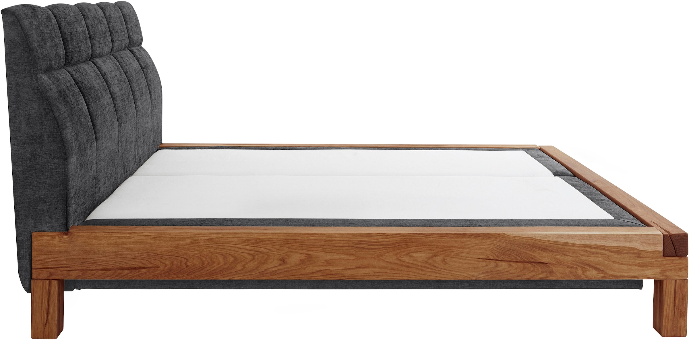 Home affaire Boxspringbett »Villads«, Liegefläche: 160/200 cm aus Balkeneiche, Inside-Boxspring-Unterbau