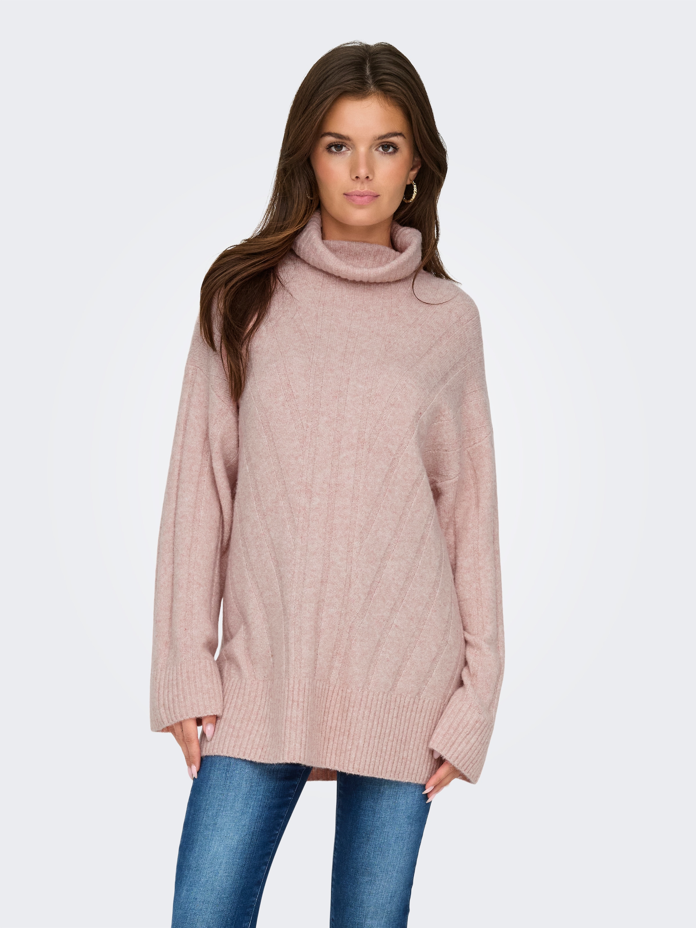 ONLY Rollkragenpullover »ONLJEANETT LIFE L/S RIB ROLLNECK CC KNT«