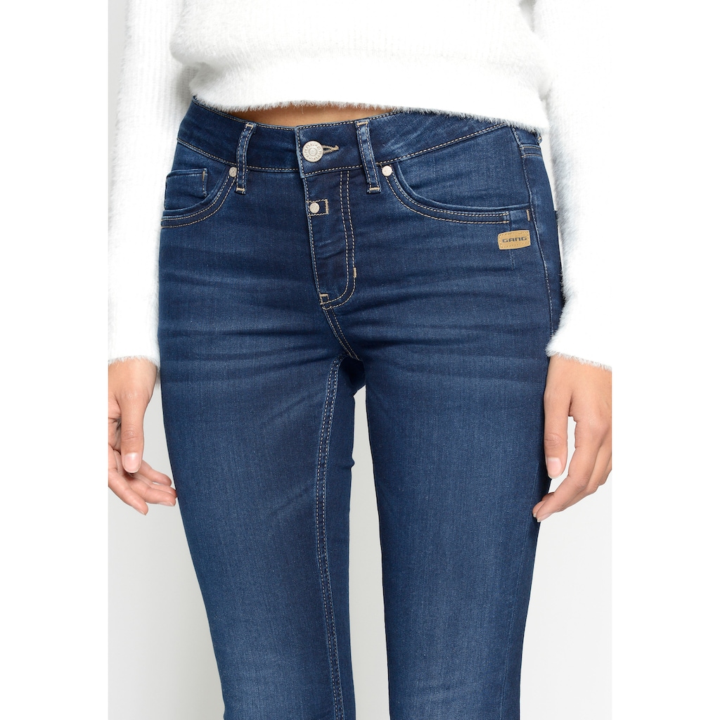 GANG Skinny-fit-Jeans »94LAYLA«, mit Used-Effekten