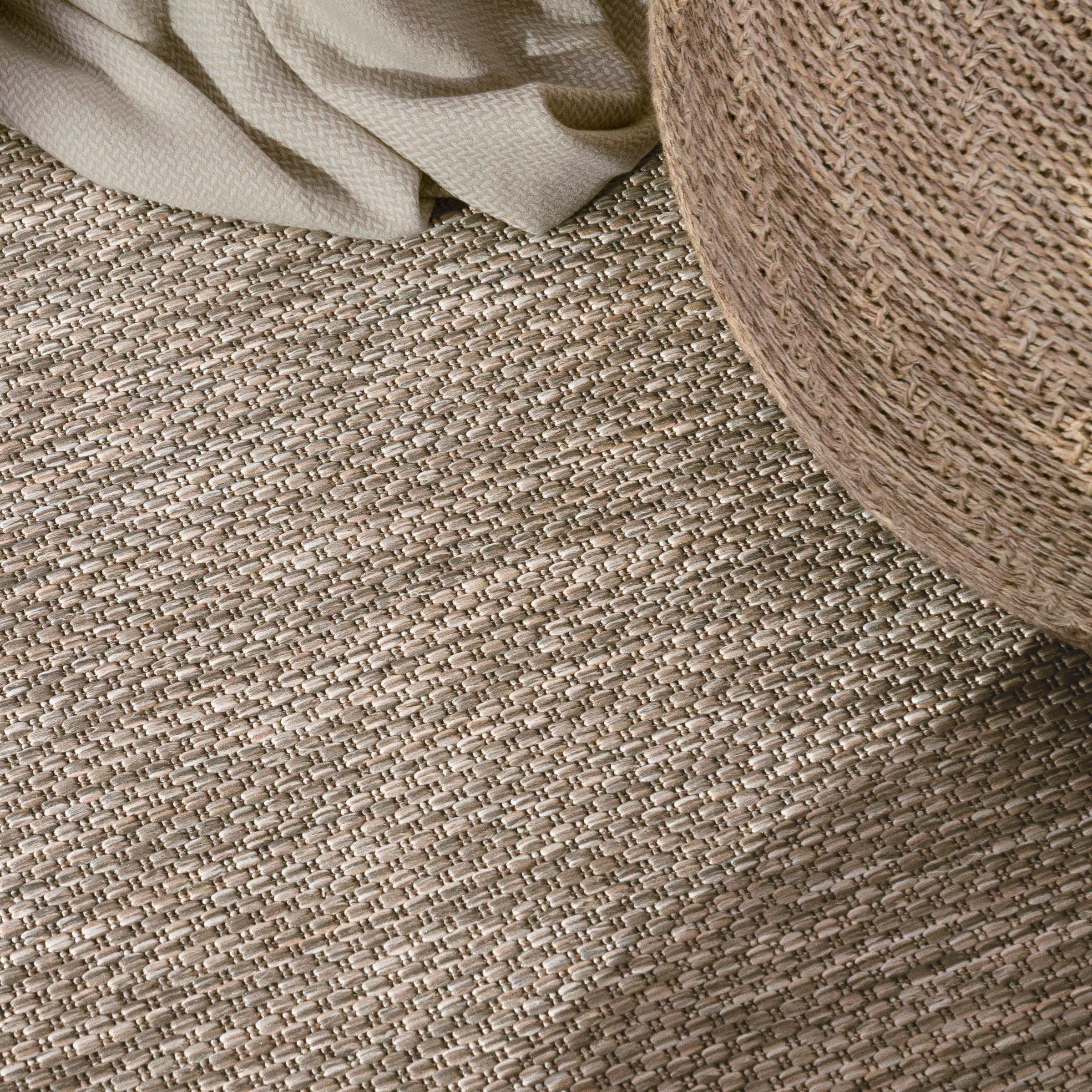 Paco Home Teppich »Roma 272«, meliert, mit Outdoor Flachgewebe, und In- Bordüre, online geeignet dezenter rechteckig, kaufen