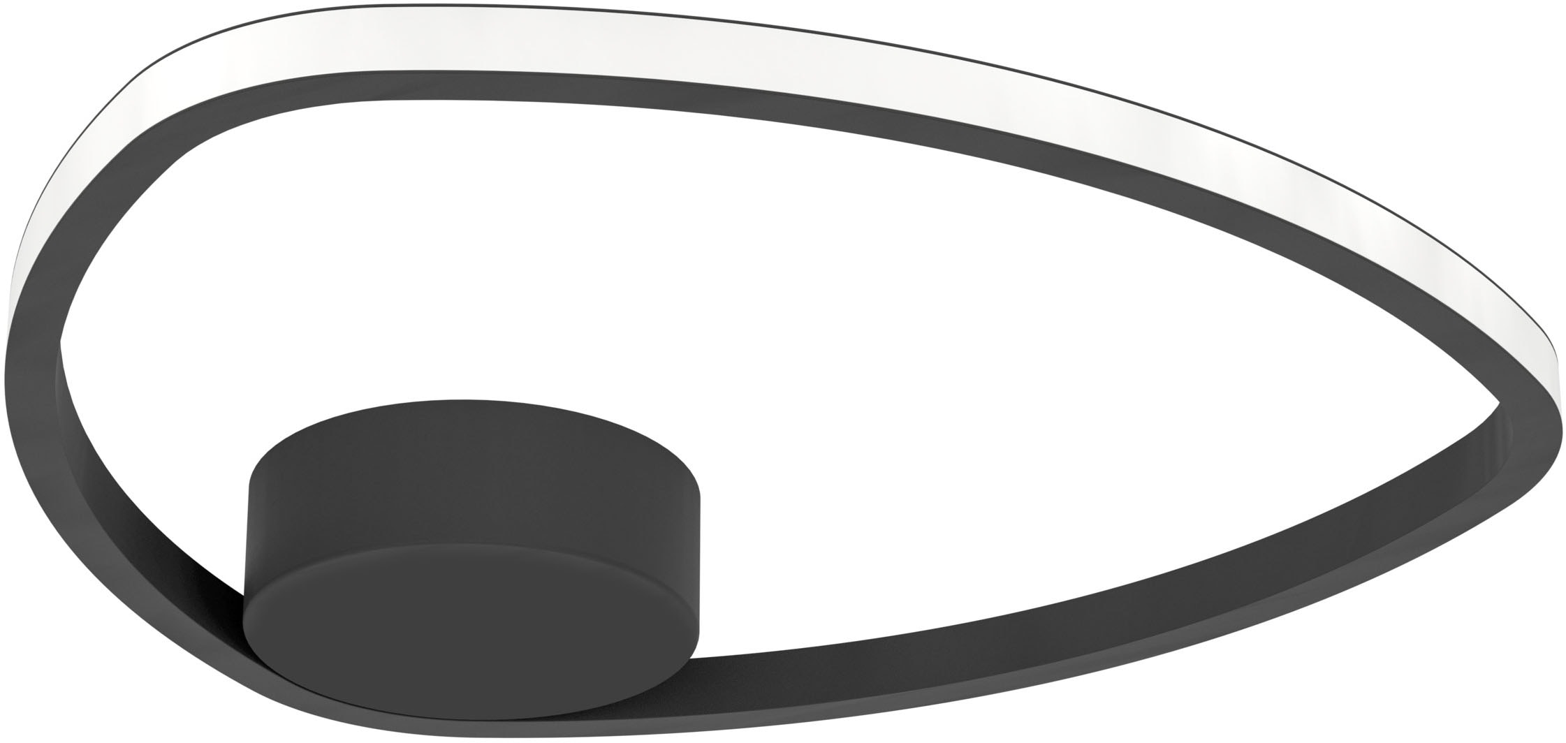 EGLO LED Deckenleuchte »MOSCHELLA Deckenlampe - Stahl, Alu - LED - 9,7W - I günstig online kaufen