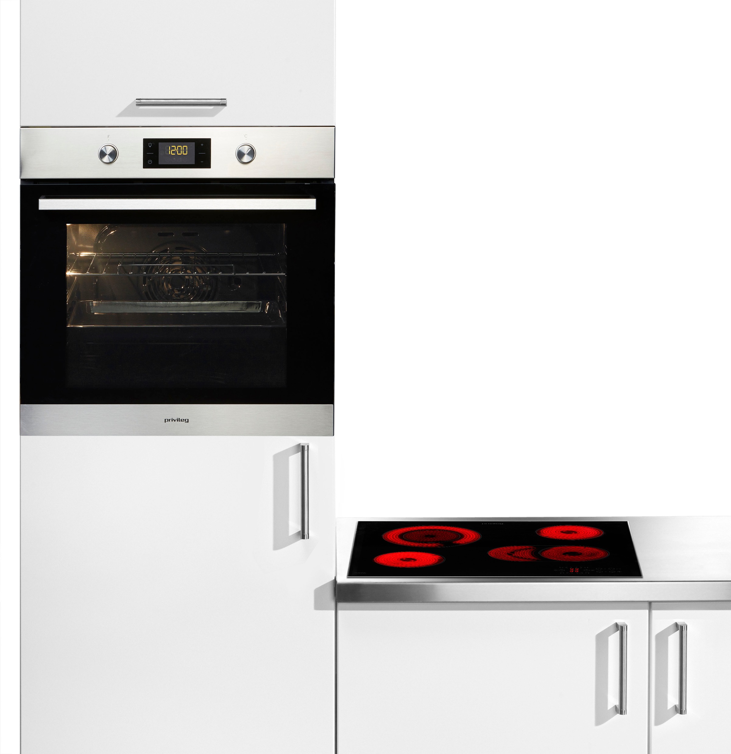 Backofen-Set »BAKO Turn&Cook 400«, PBWR6 OP8V2 IN, mit 2-fach-Teleskopauszug,...